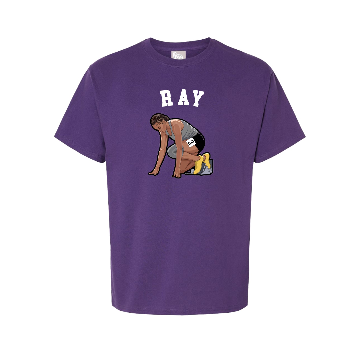 Youth Tee — Shirsey Arch in Purple