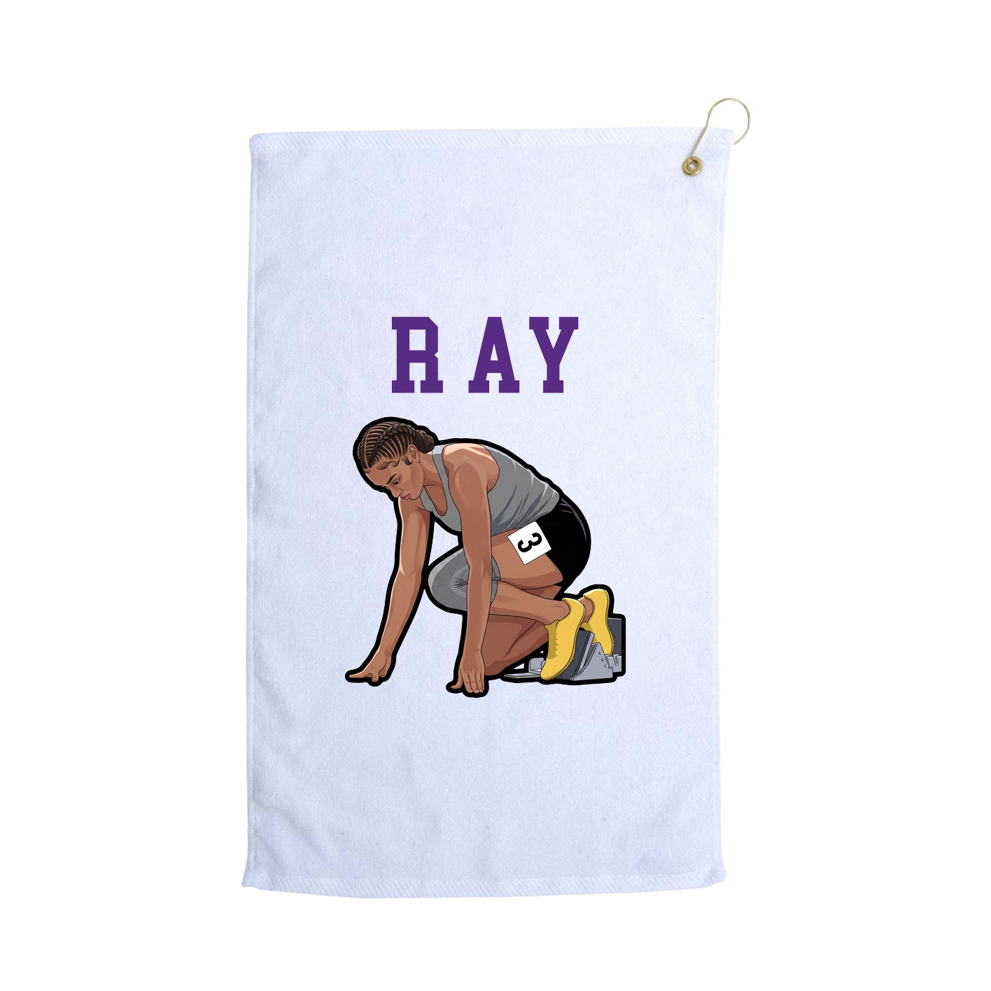 Golf Towel — Shirsey in White