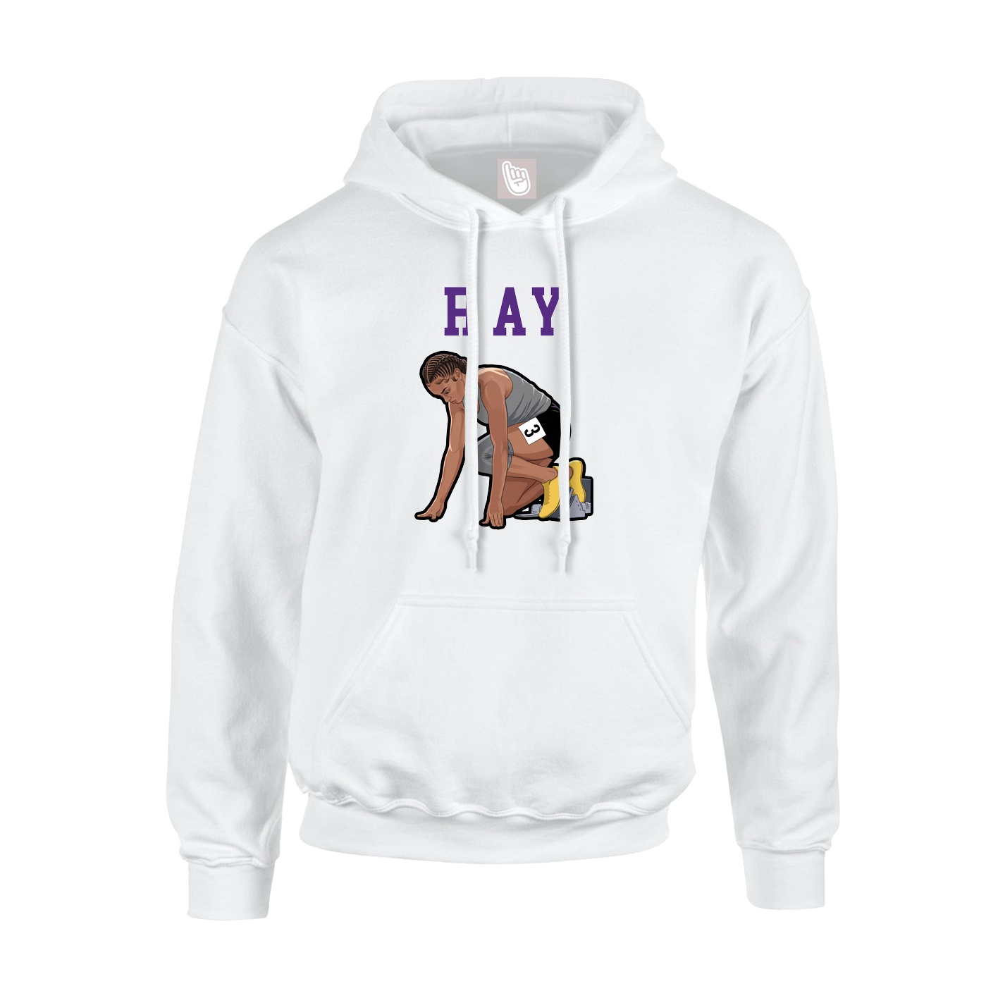 Youth Hoodie — Shirsey in White