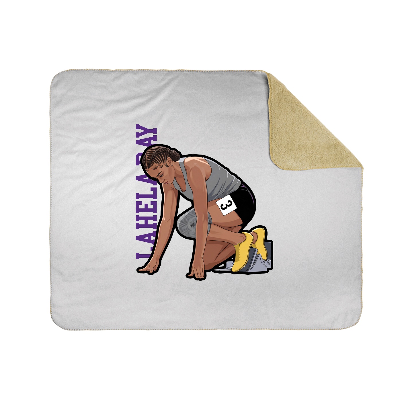 50x60 Sherpa Lined Throw Blanket