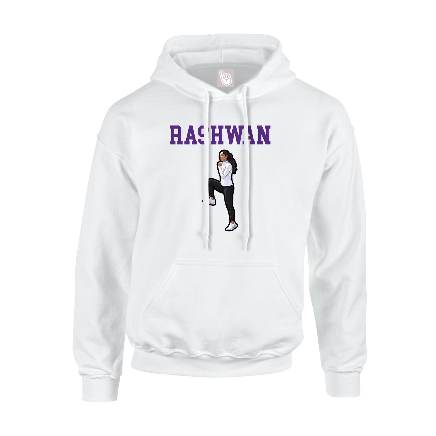 Hoodie — Shirsey in White