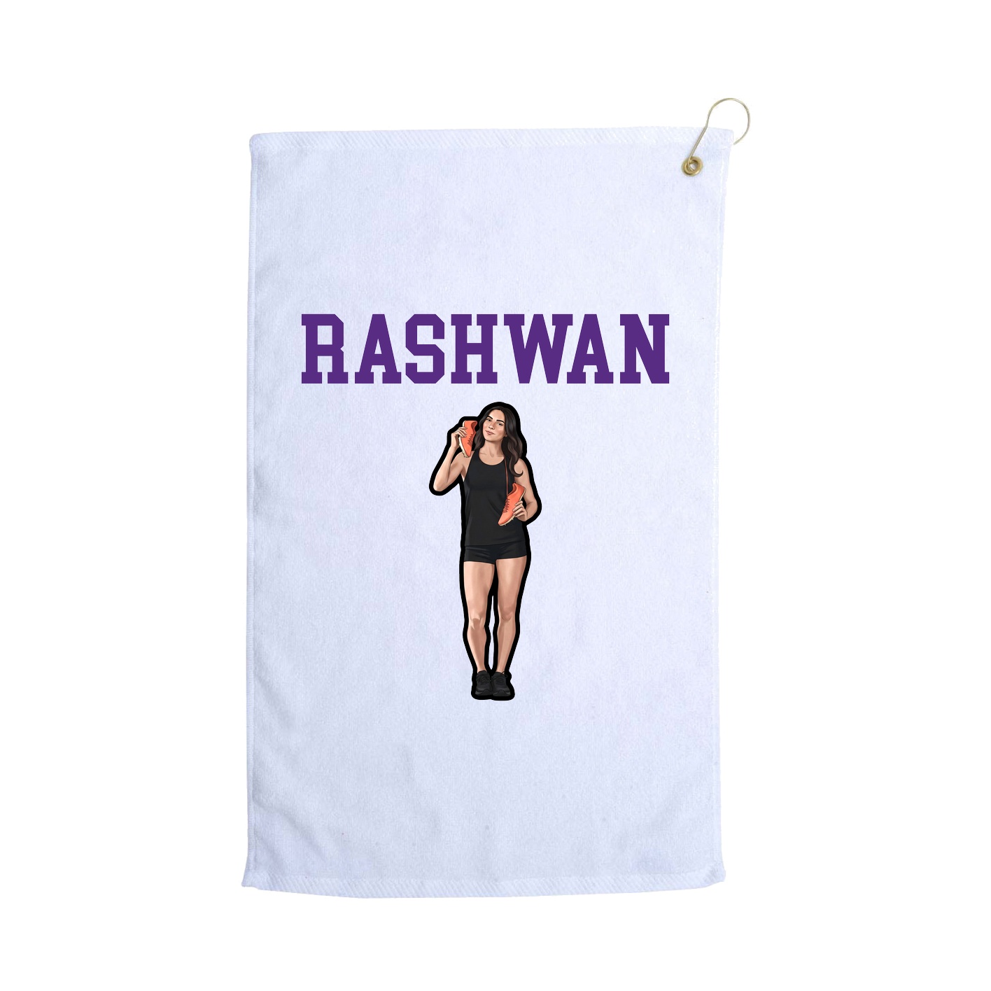 Golf Towel — Shirsey in White
