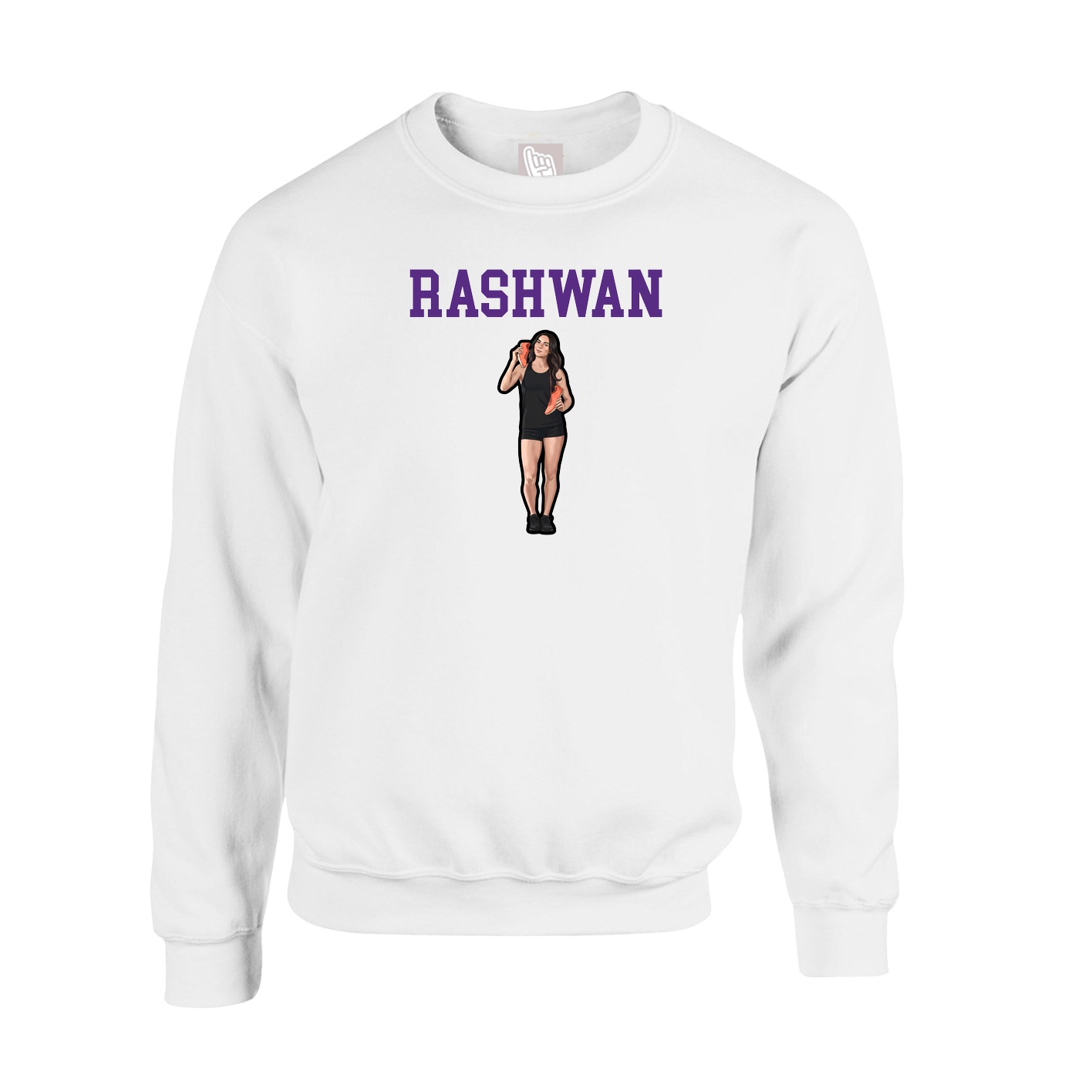 Fleece Crew — Shirsey in White