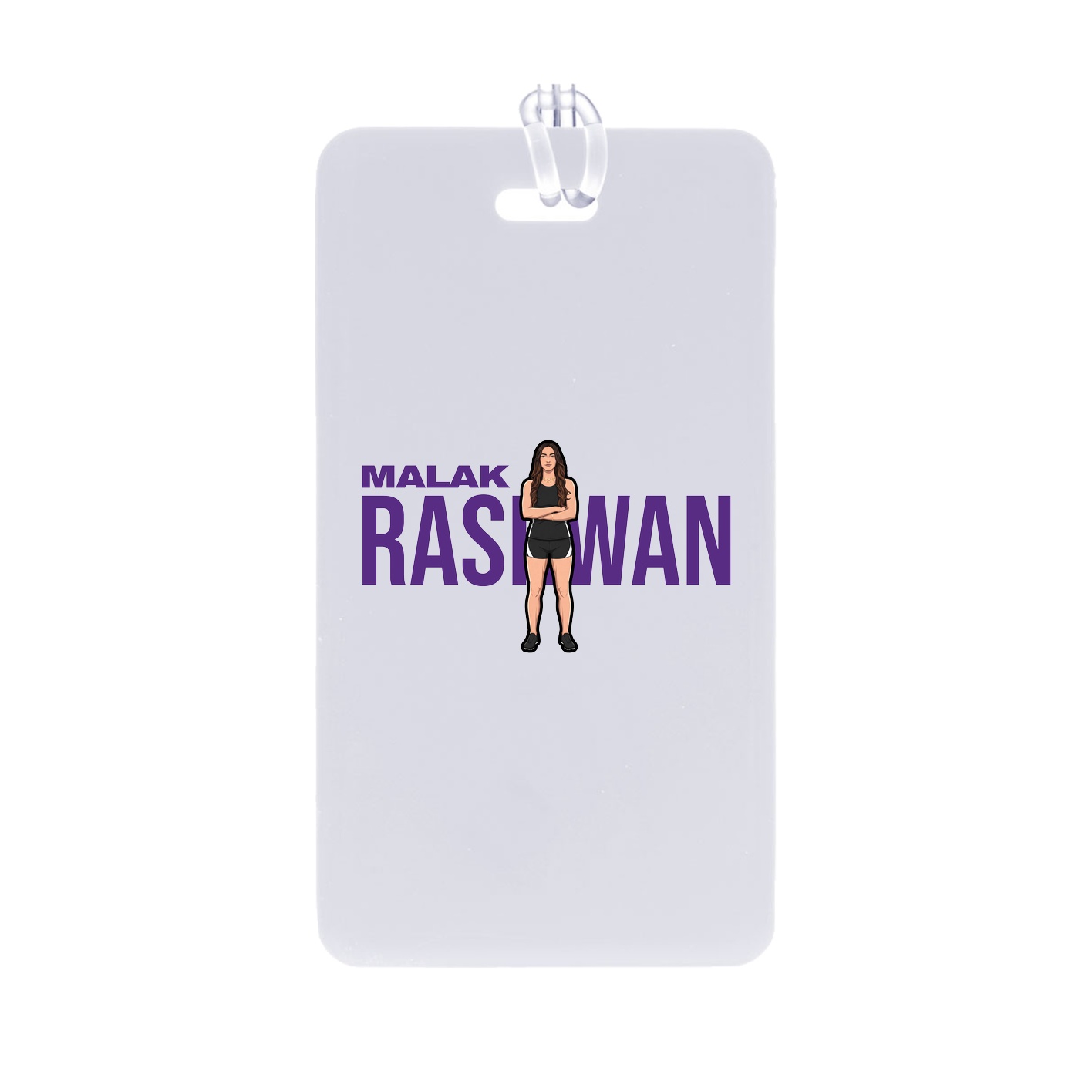 Bag Tag — Player Name in Classic