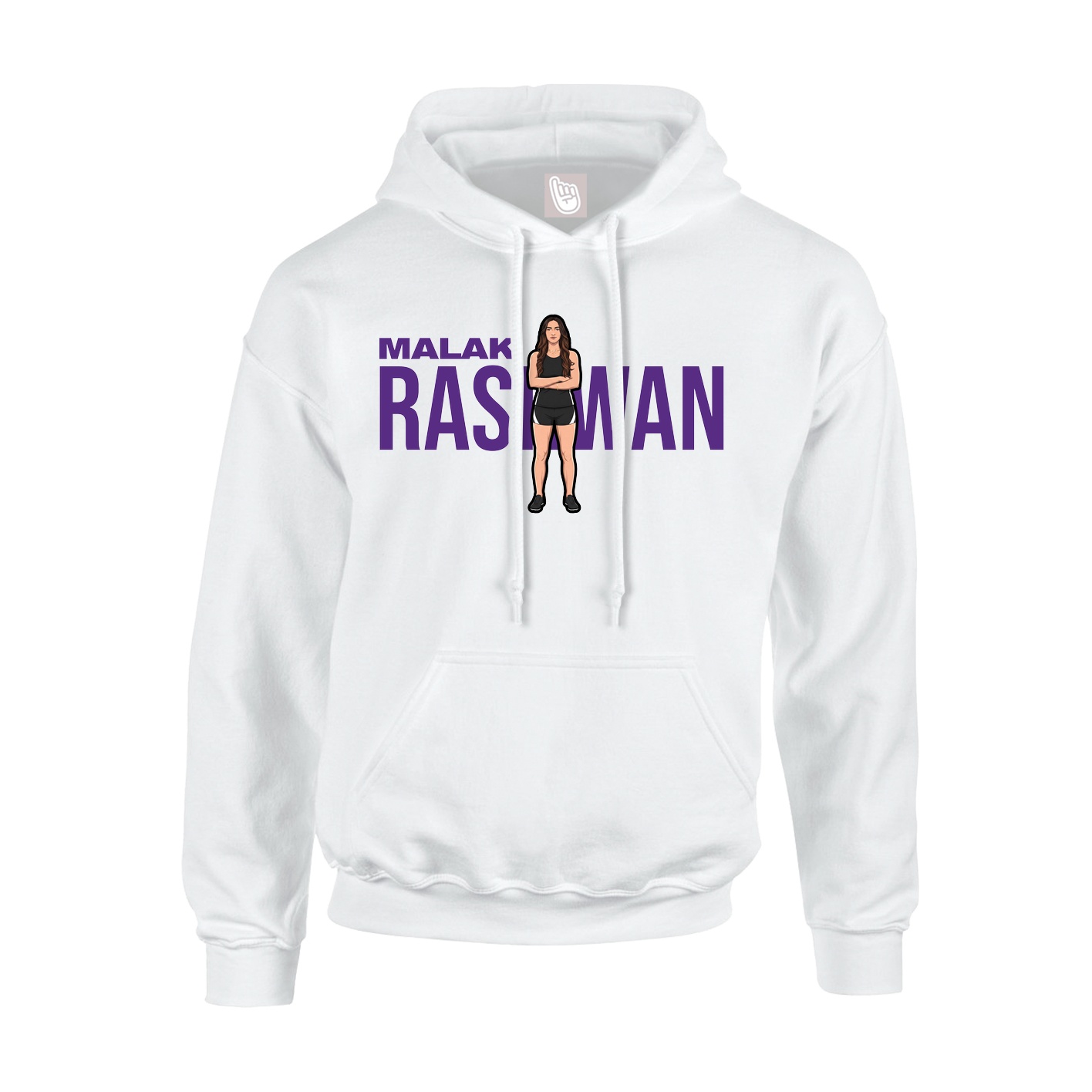 Hoodie — Player Name in White