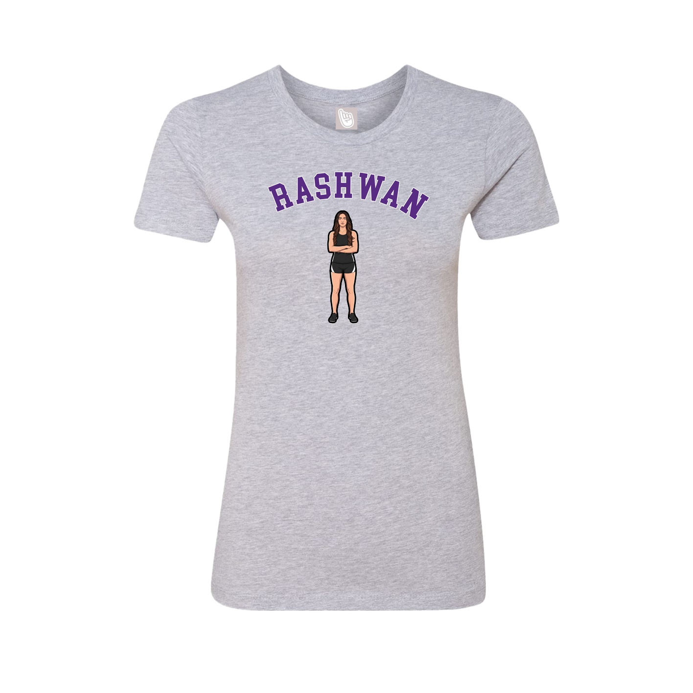 Womens Tee — Shirsey Arch in Grey