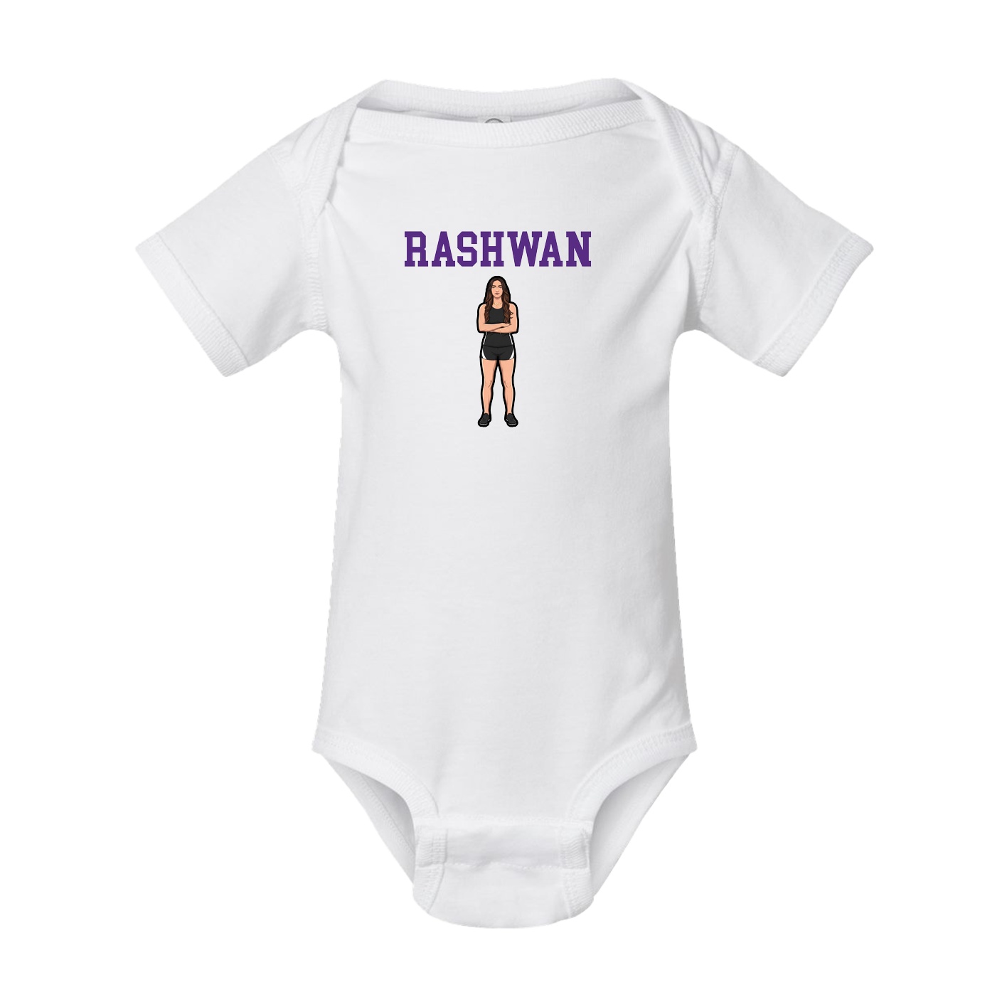 Baby Onesie — Shirsey in White