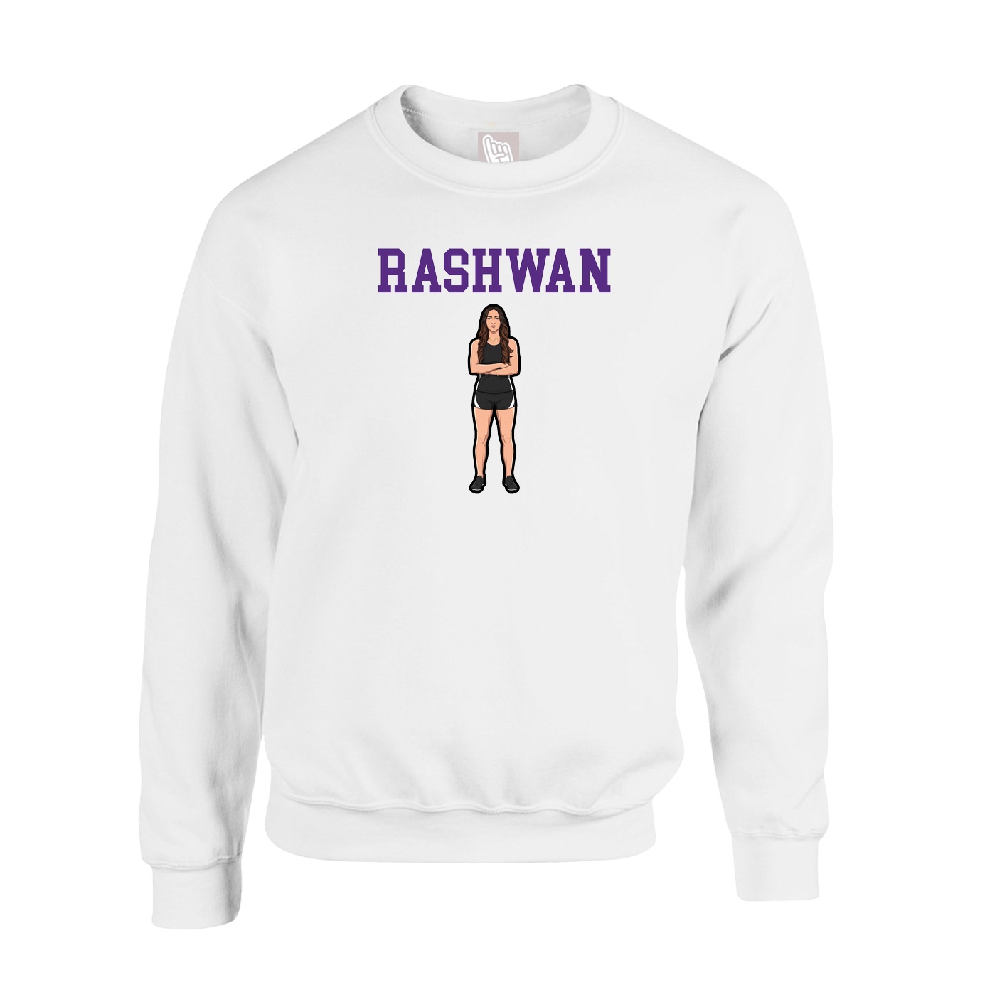 Fleece Crew — Shirsey in White