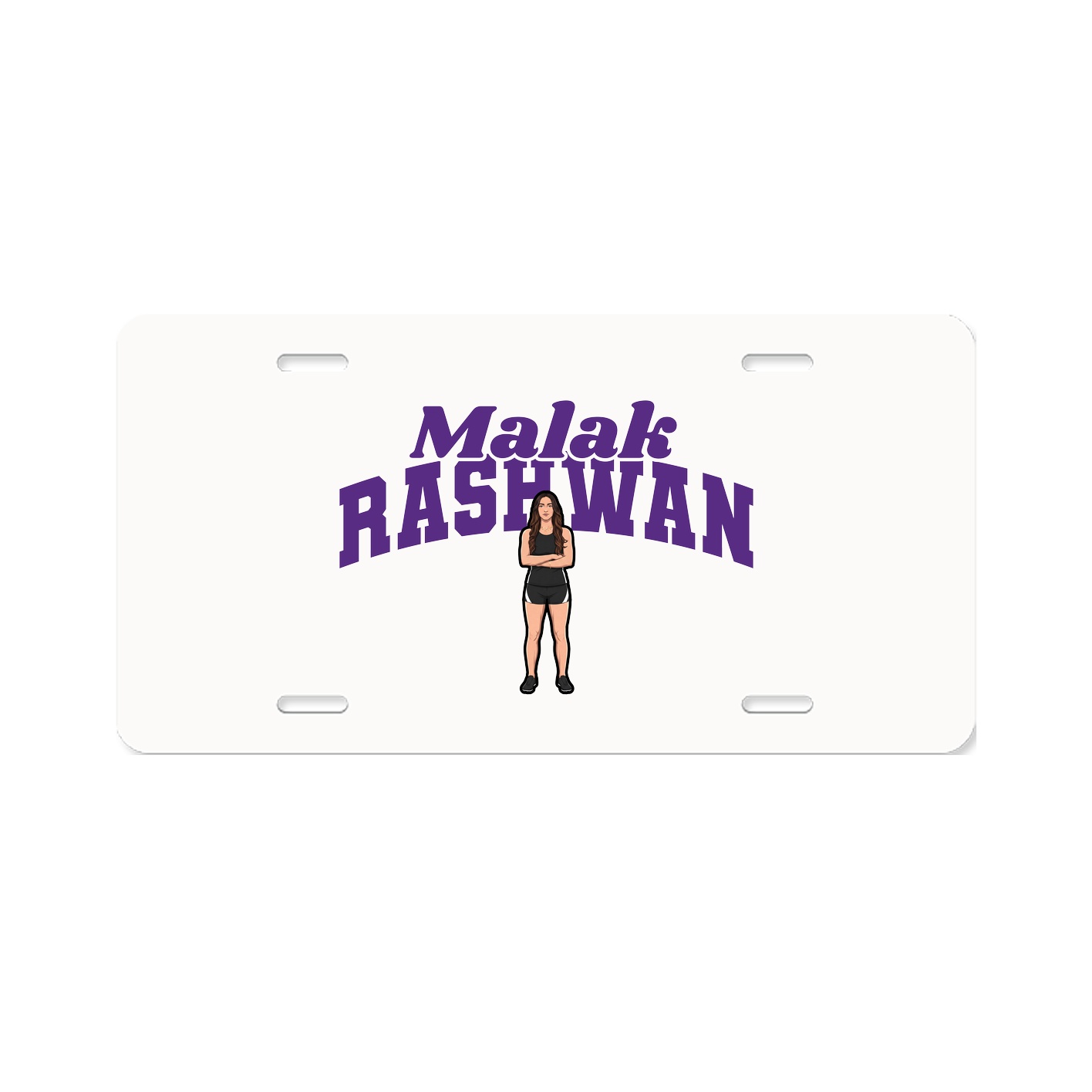 License Plate — Signature Arch in Classic