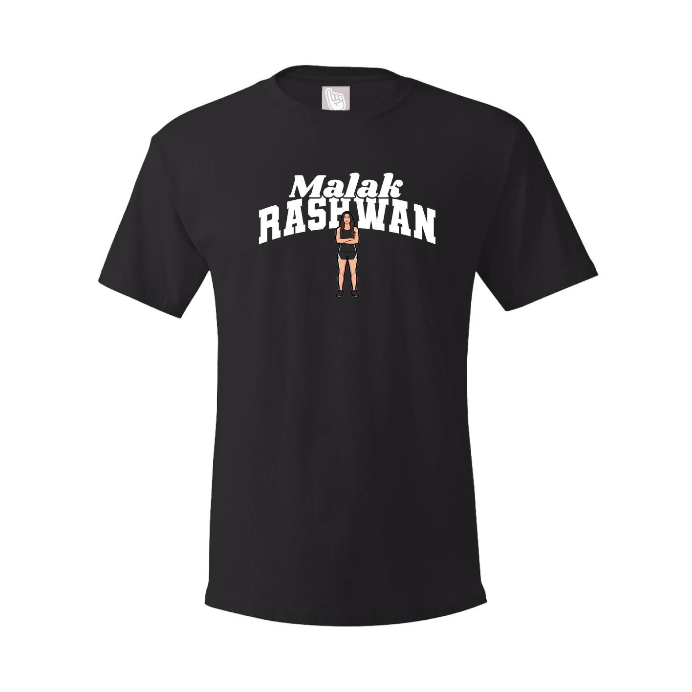 Tee — Signature Arch in Black