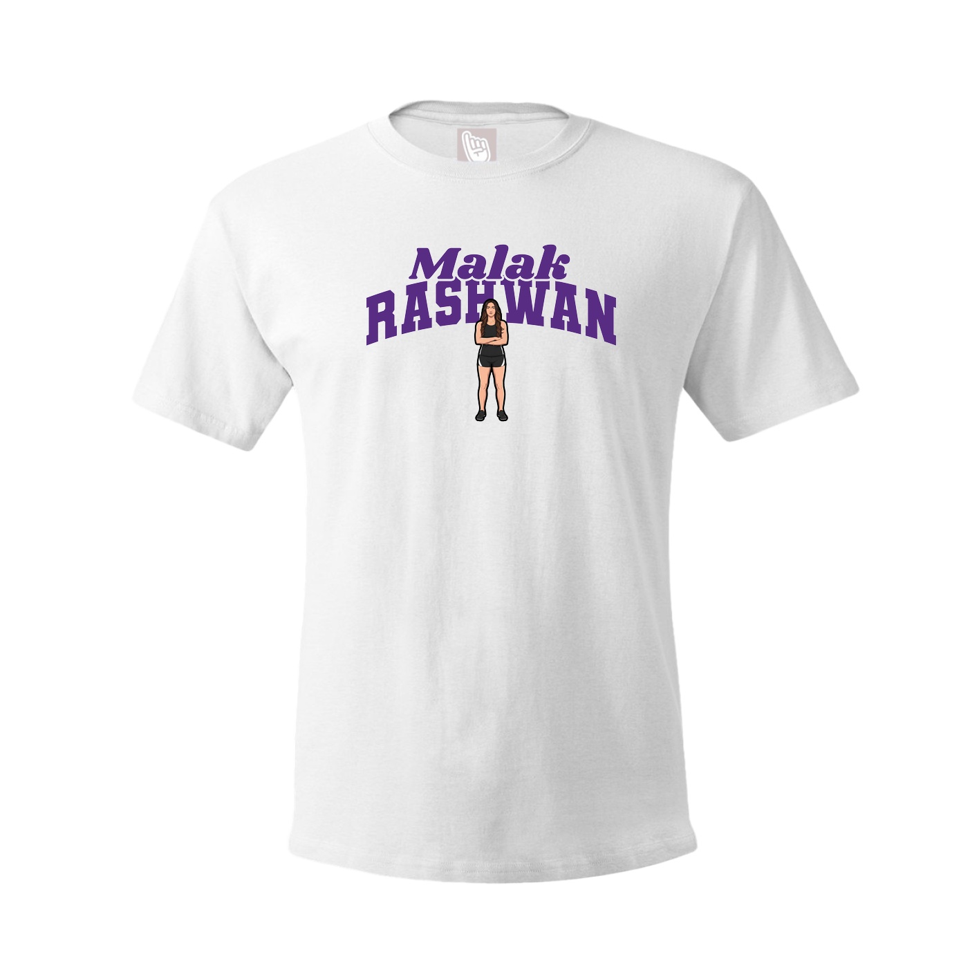 Youth Tee — Signature Arch in White