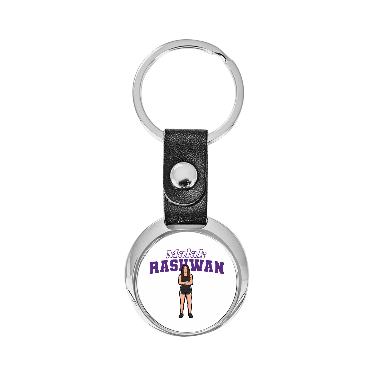 Key Chain — Name Arch in Classic