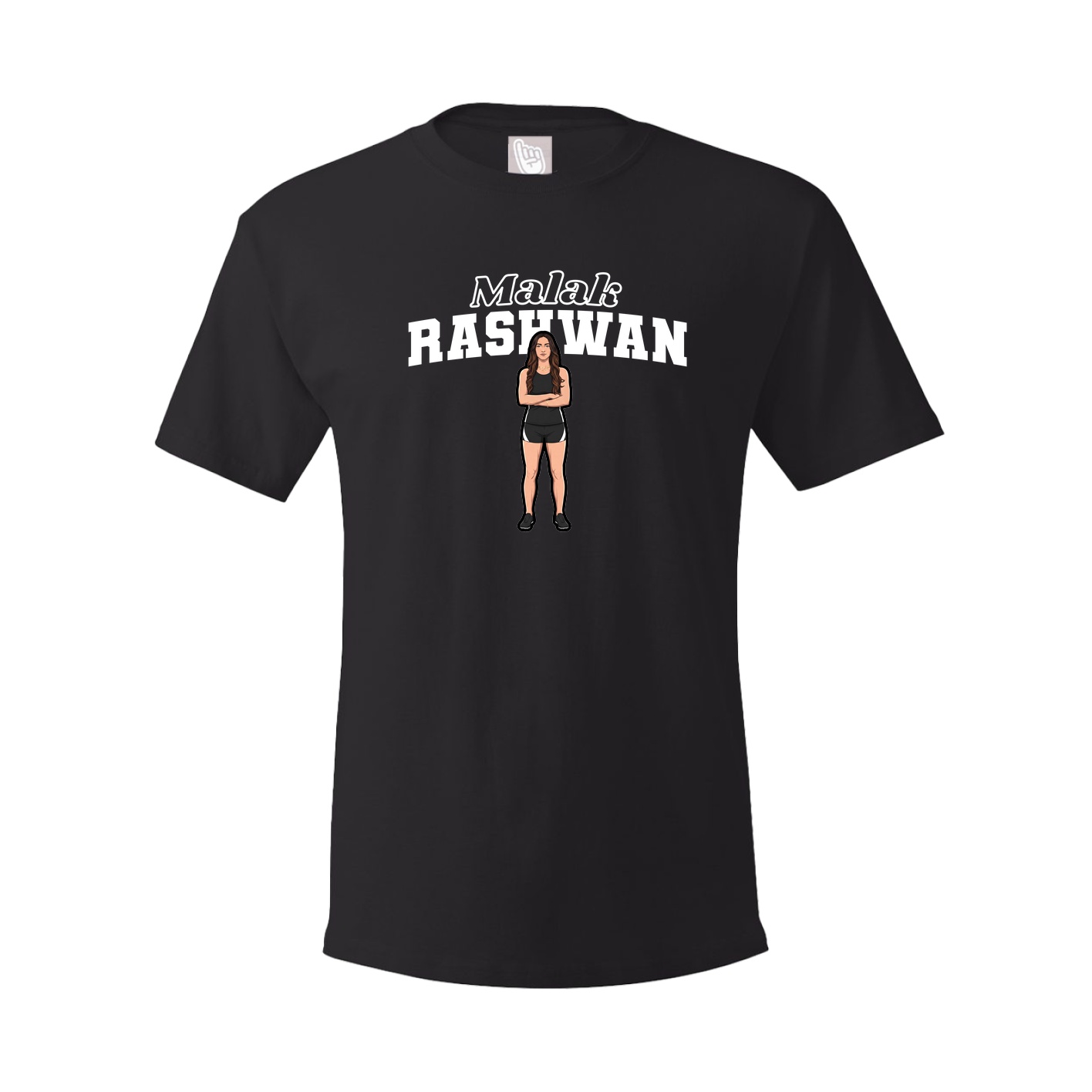 Youth Tee — Name Arch in Black