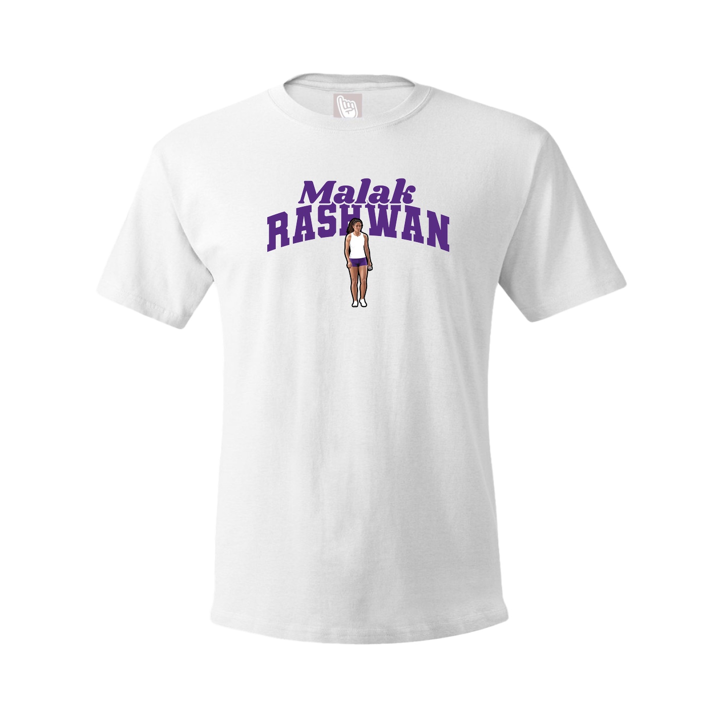 Youth Tee — Signature Arch in White