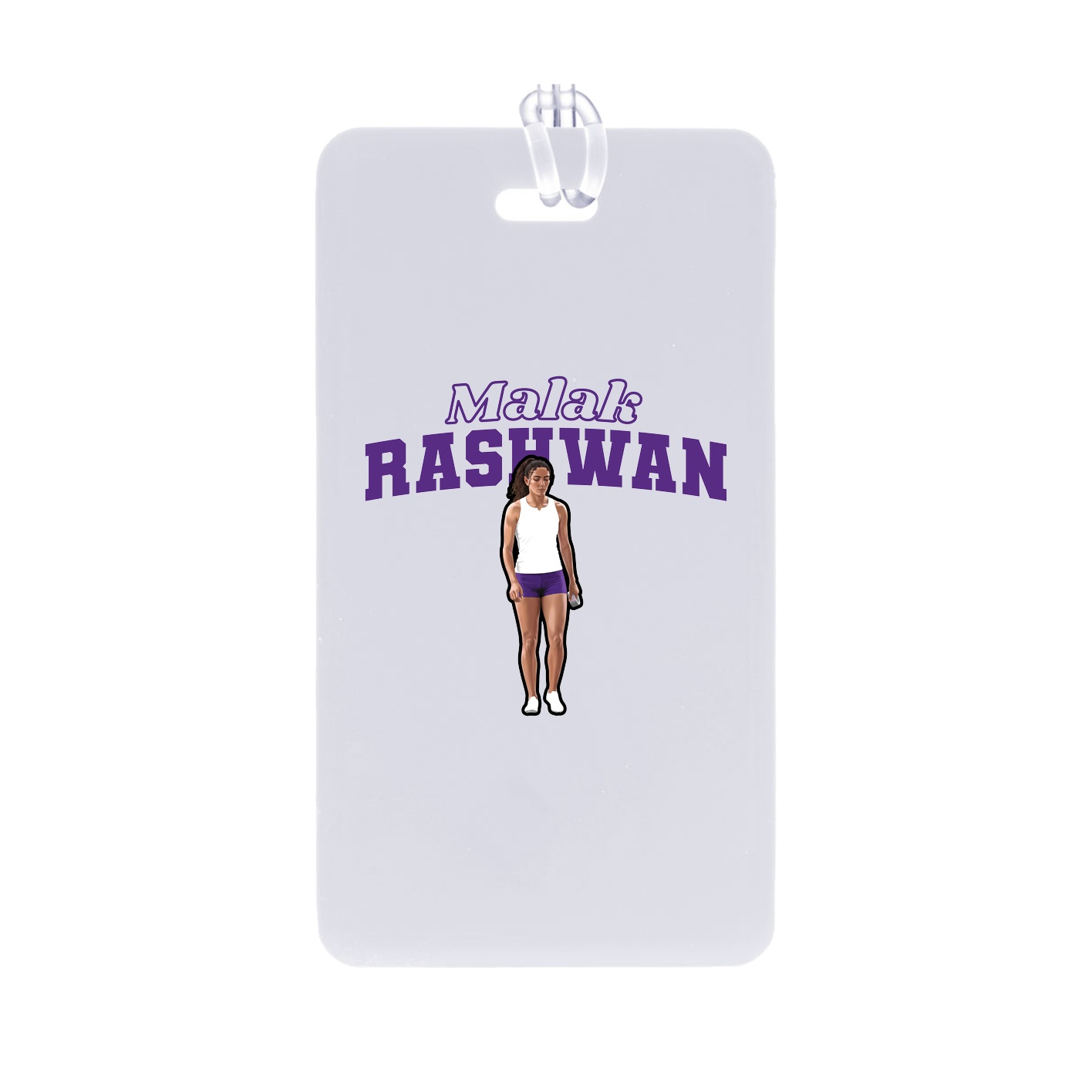 Bag Tag — Name Arch in Classic