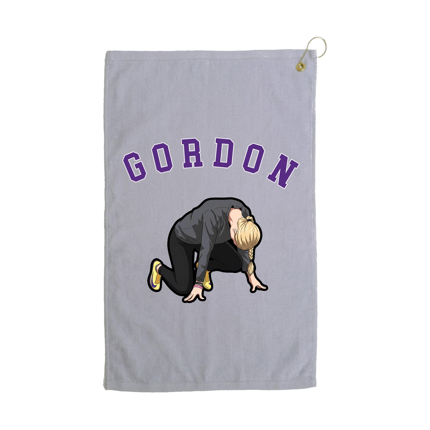 Golf Towel — Shirsey Arch in Grey