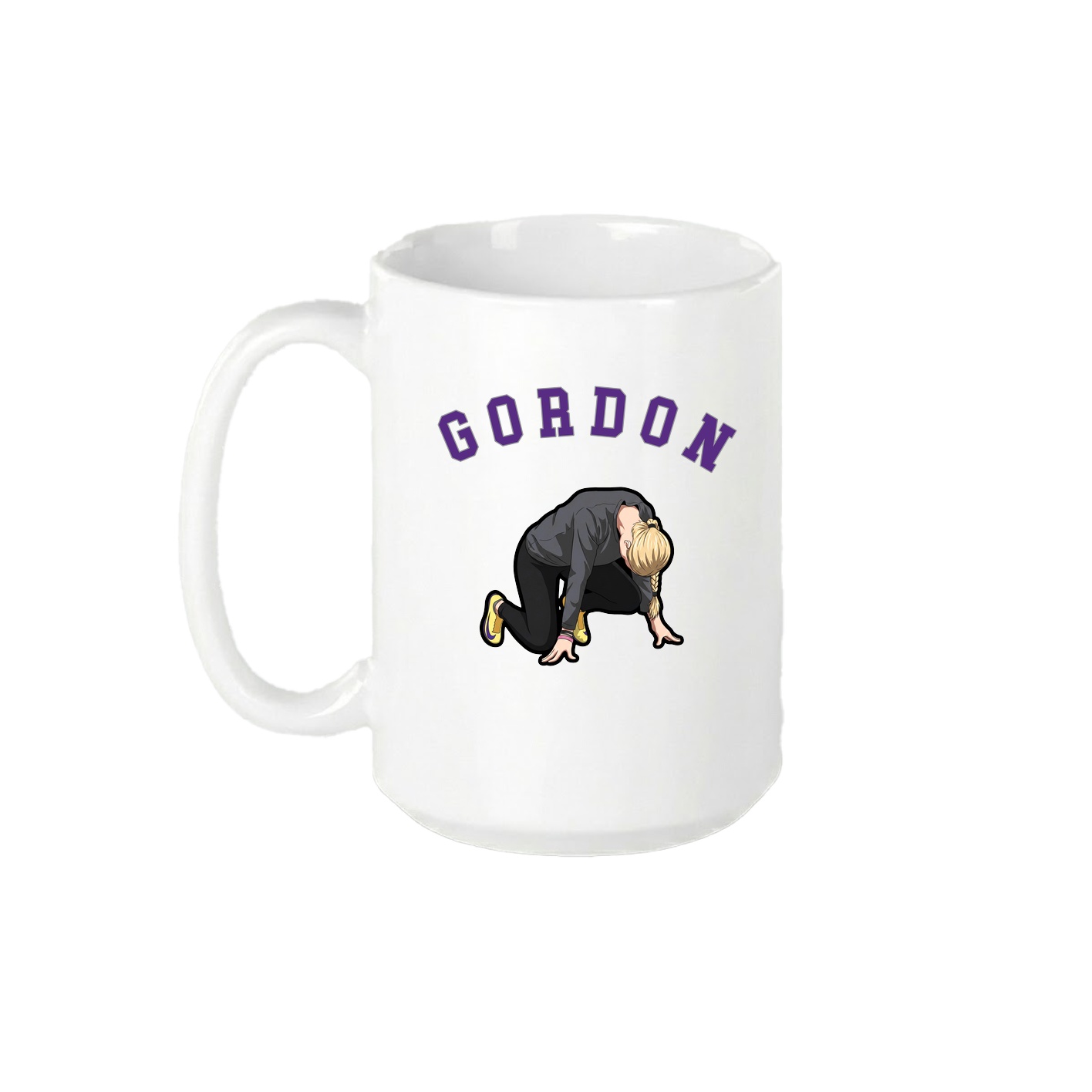 15oz Coffee Mug — Shirsey Arch in White