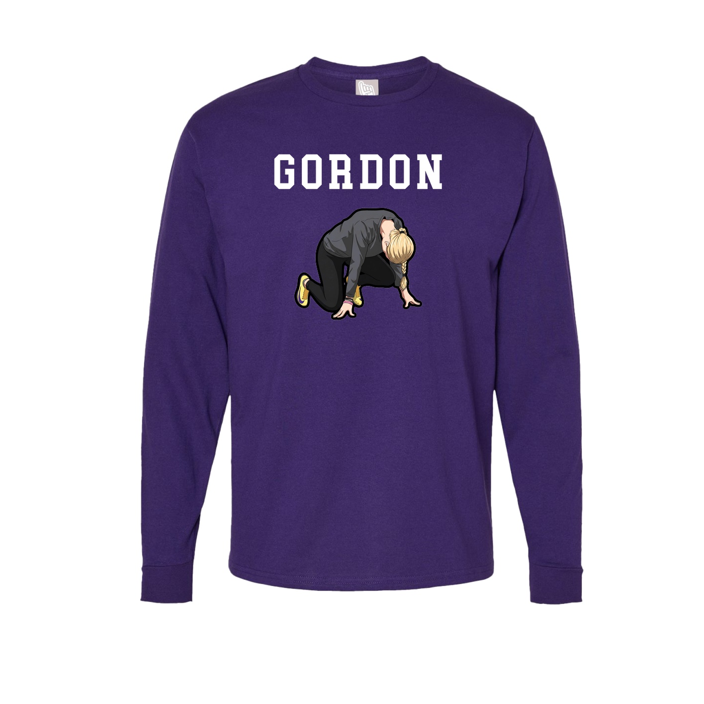 Long Sleeve Tee — Shirsey in Purple