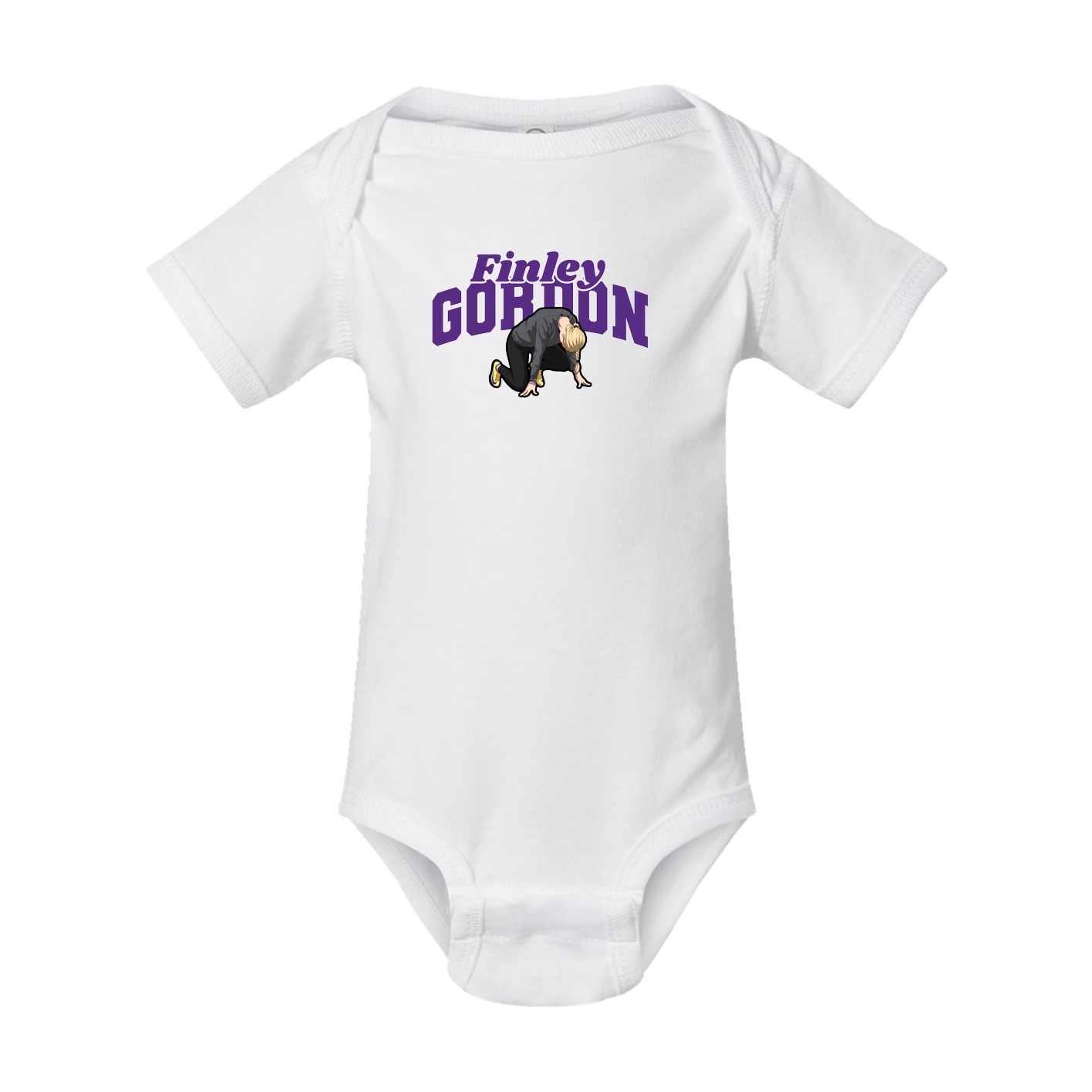 Baby Onesie — Signature Arch in White