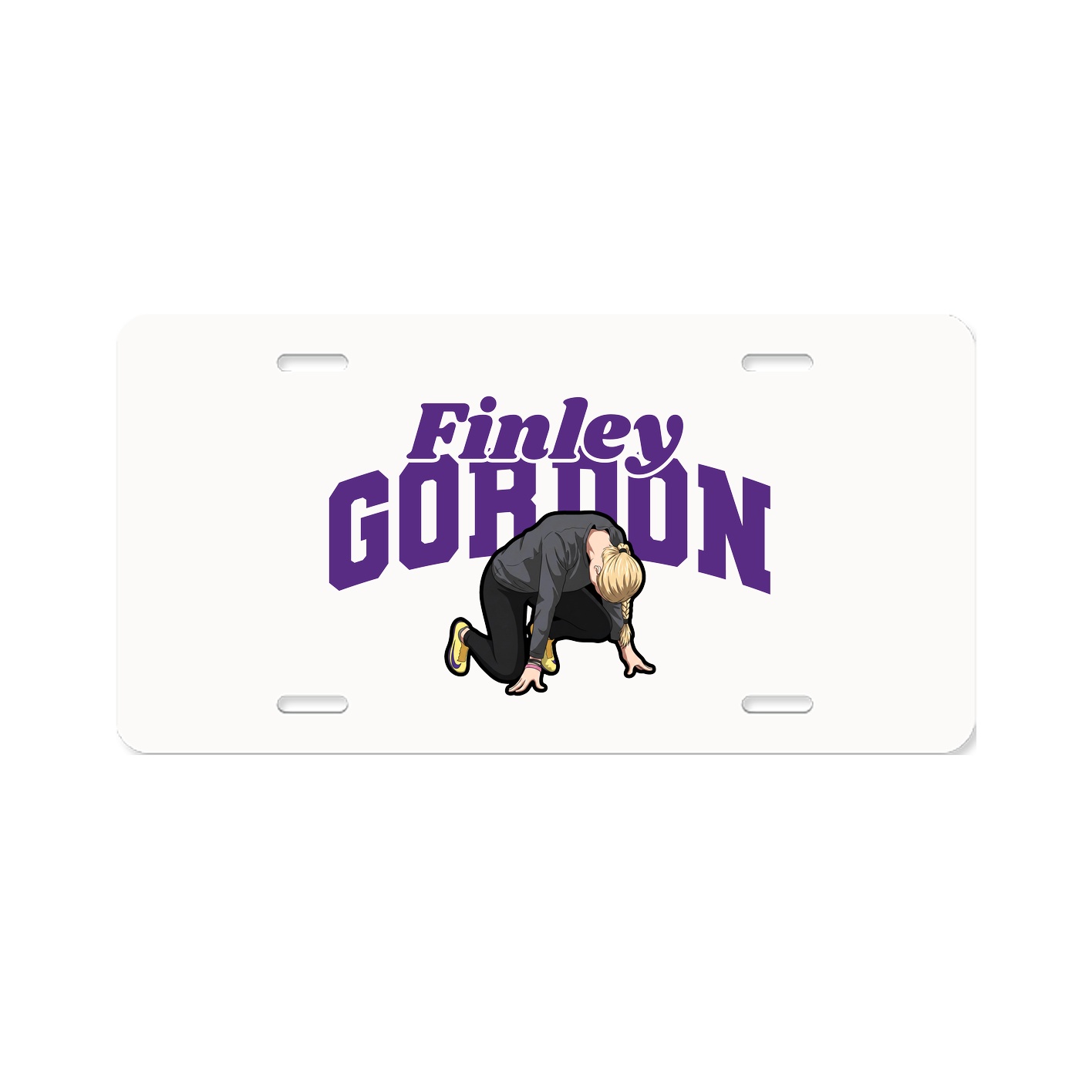 License Plate — Signature Arch in Classic
