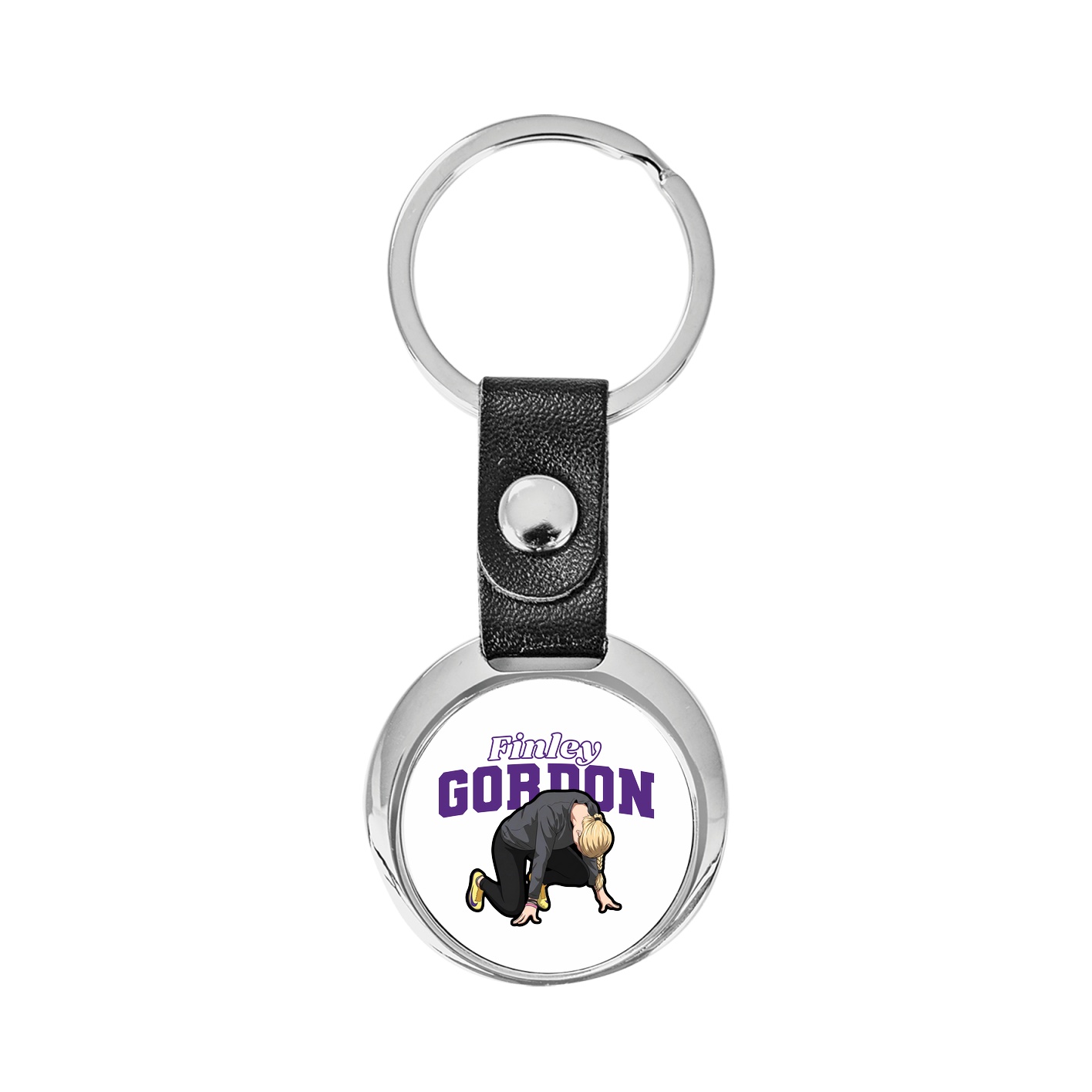 Key Chain — Name Arch in Classic
