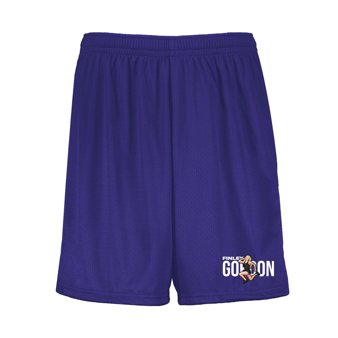 Shorts — Player Name in Purple
