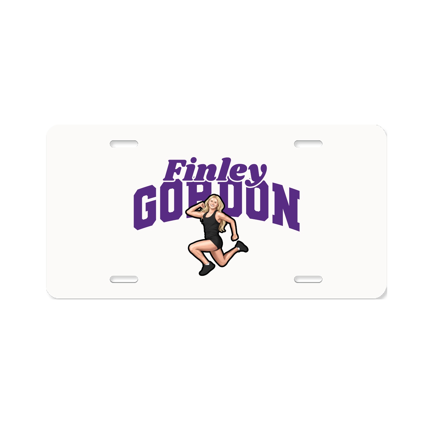 License Plate — Signature Arch in Classic
