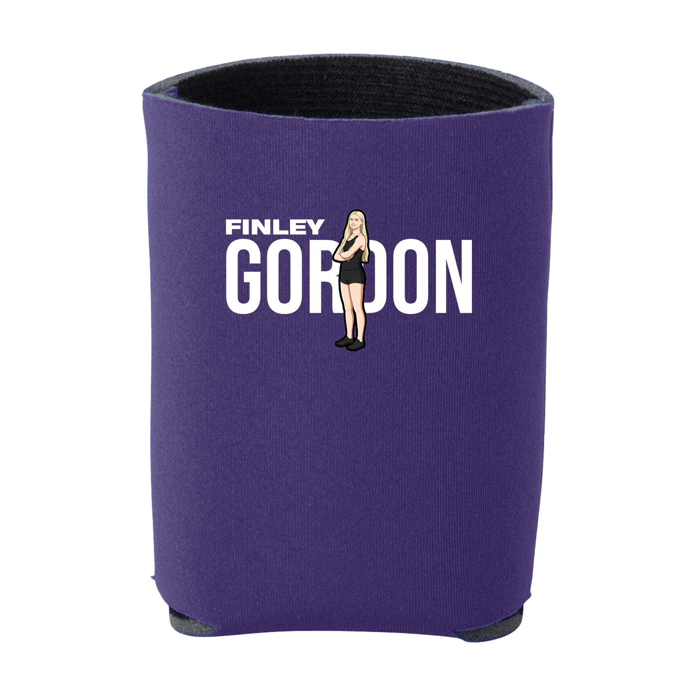 Can Holder — Player Name in Purple