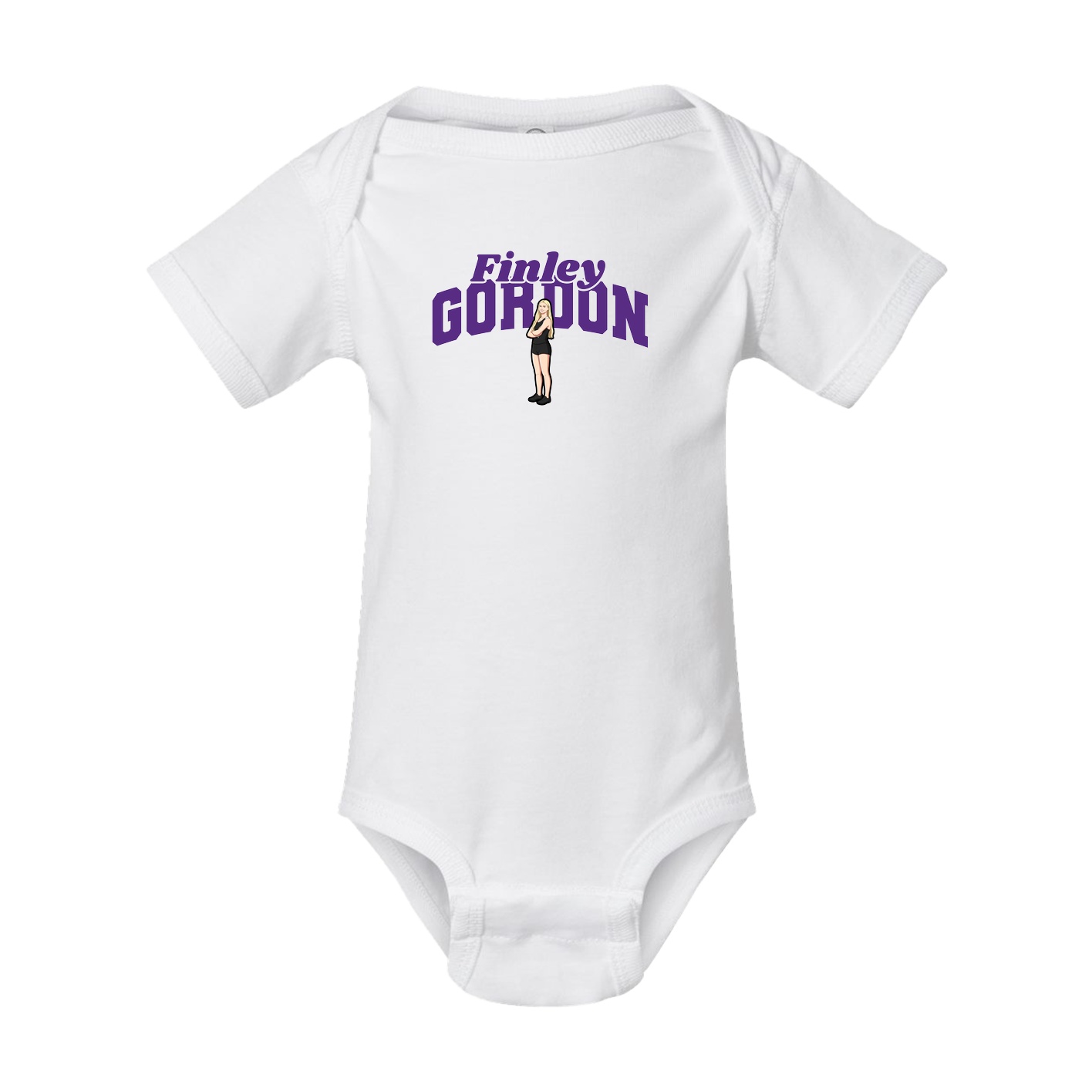 Baby Onesie — Signature Arch in White