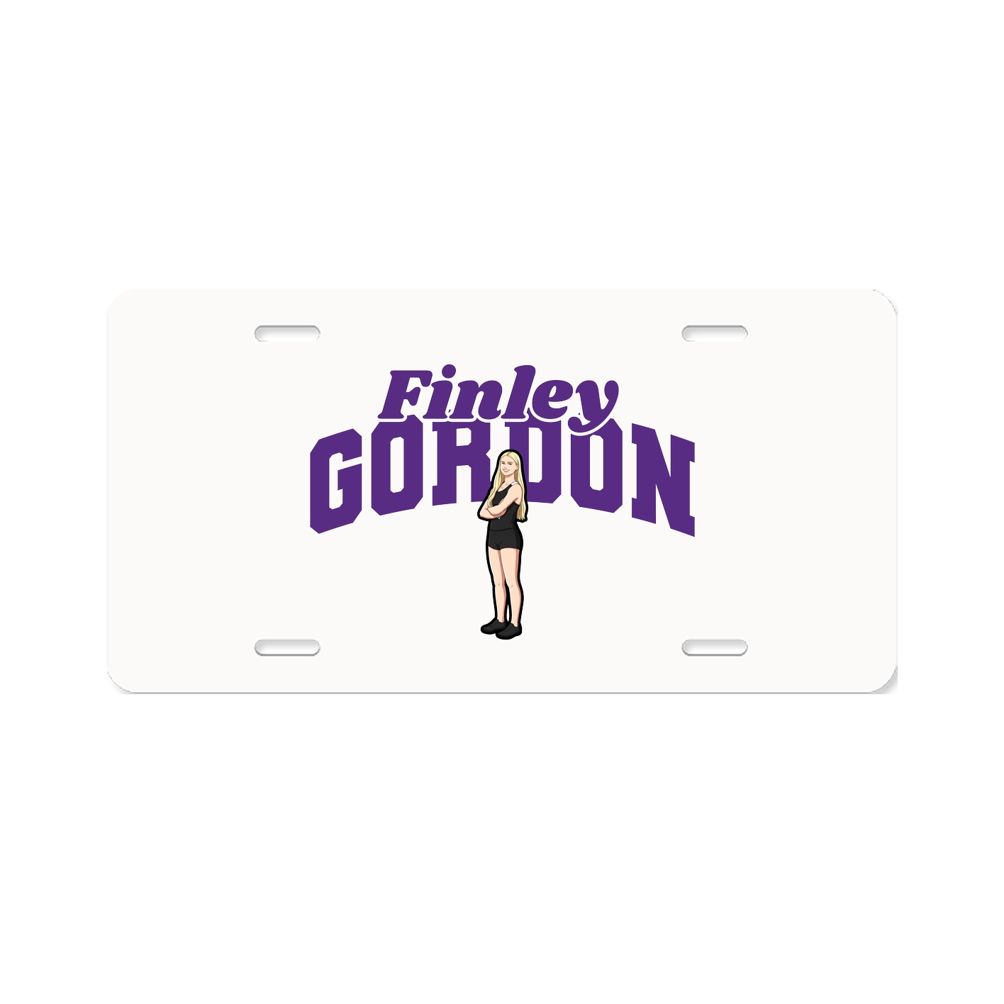 License Plate — Signature Arch in Classic