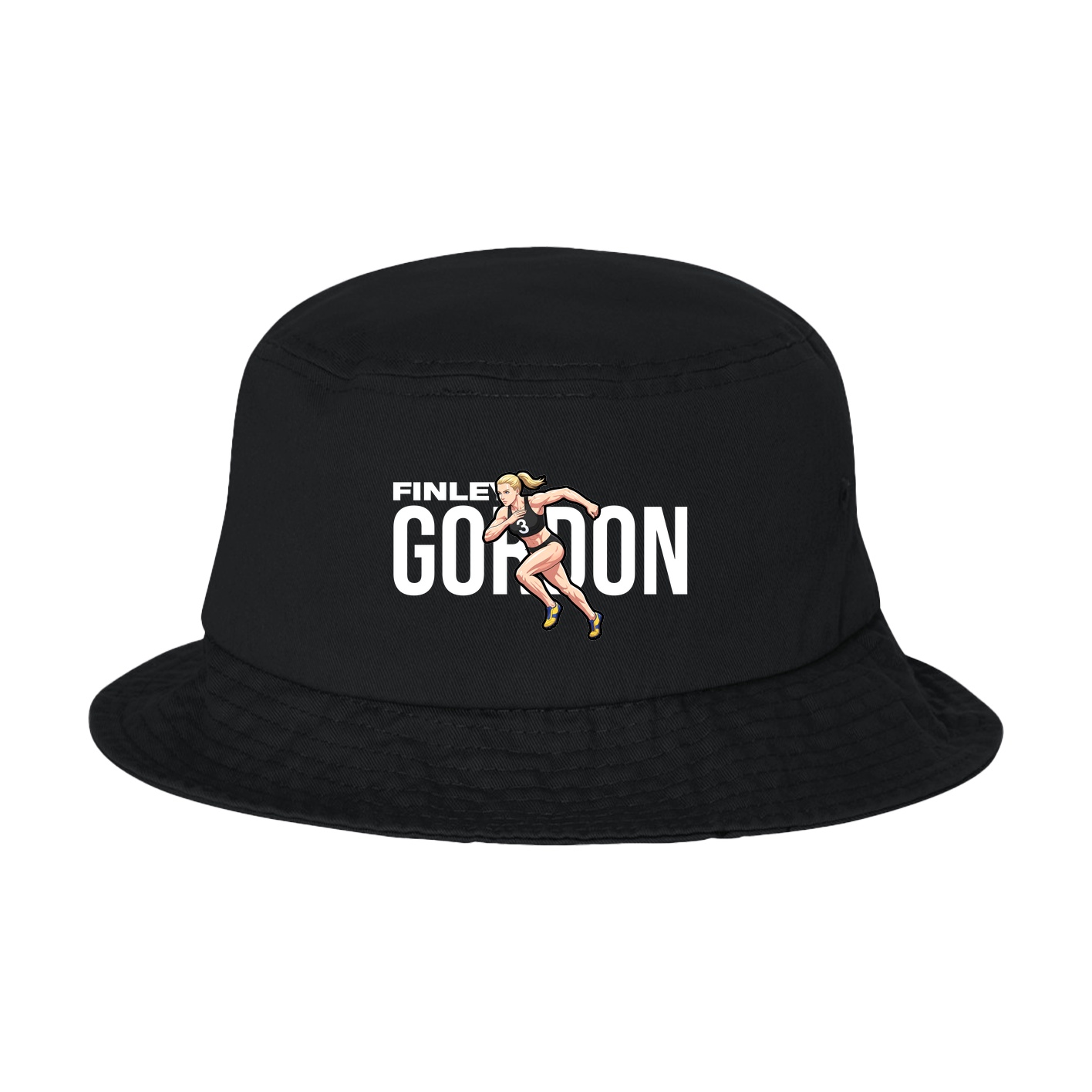 Bucket Cap — Player Name in Black