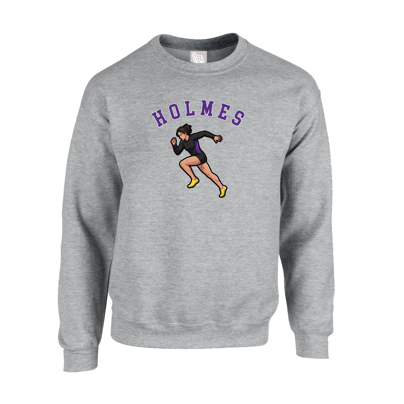 Fleece Crew — Shirsey Arch in Grey