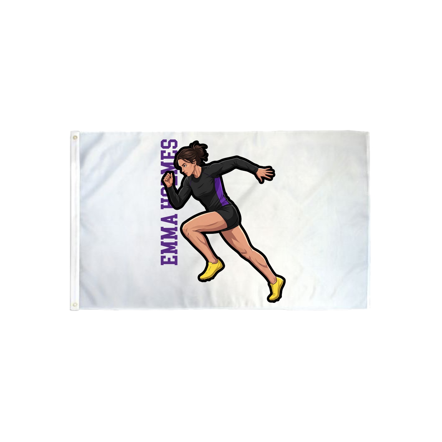 3x5 Flag — Name Vertical in Classic