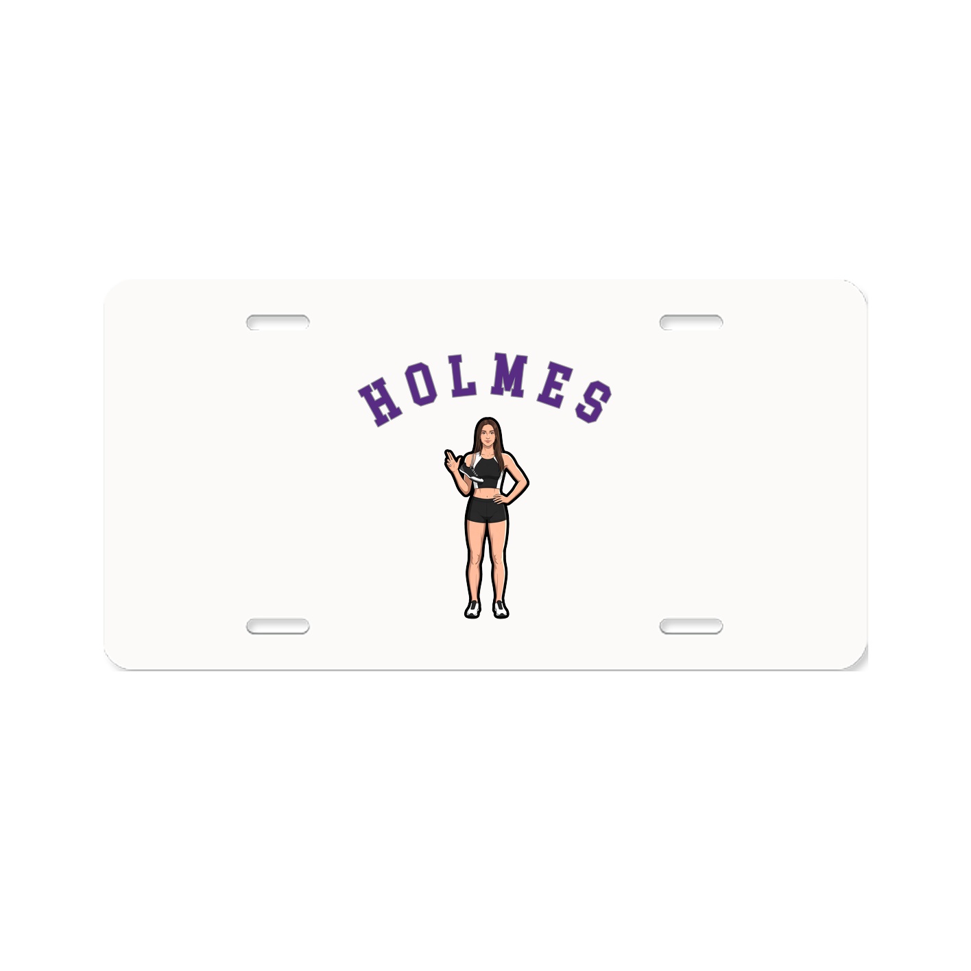 License Plate — Shirsey Arch in Classic