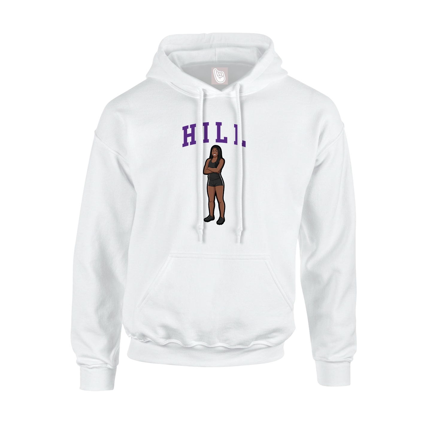 Youth Hoodie — Shirsey in White