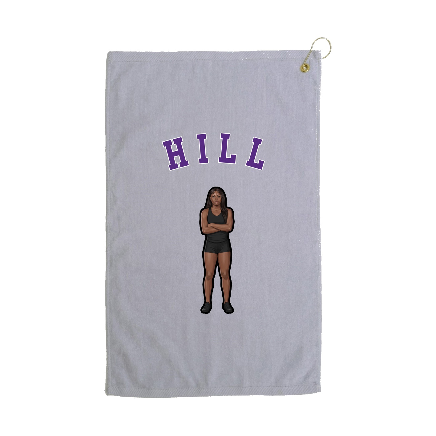 Golf Towel — Shirsey Arch in Grey