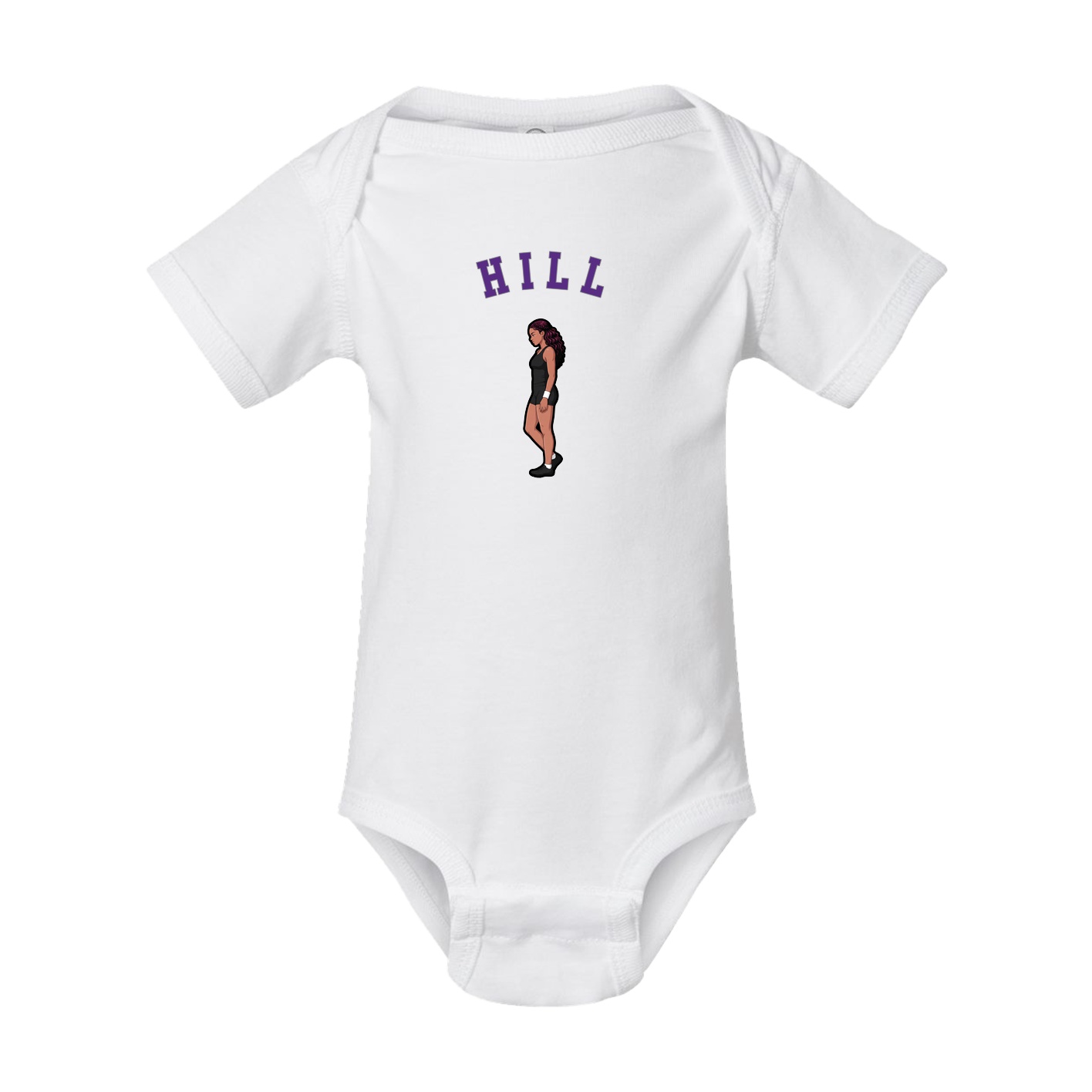 Baby Onesie — Shirsey Arch in White