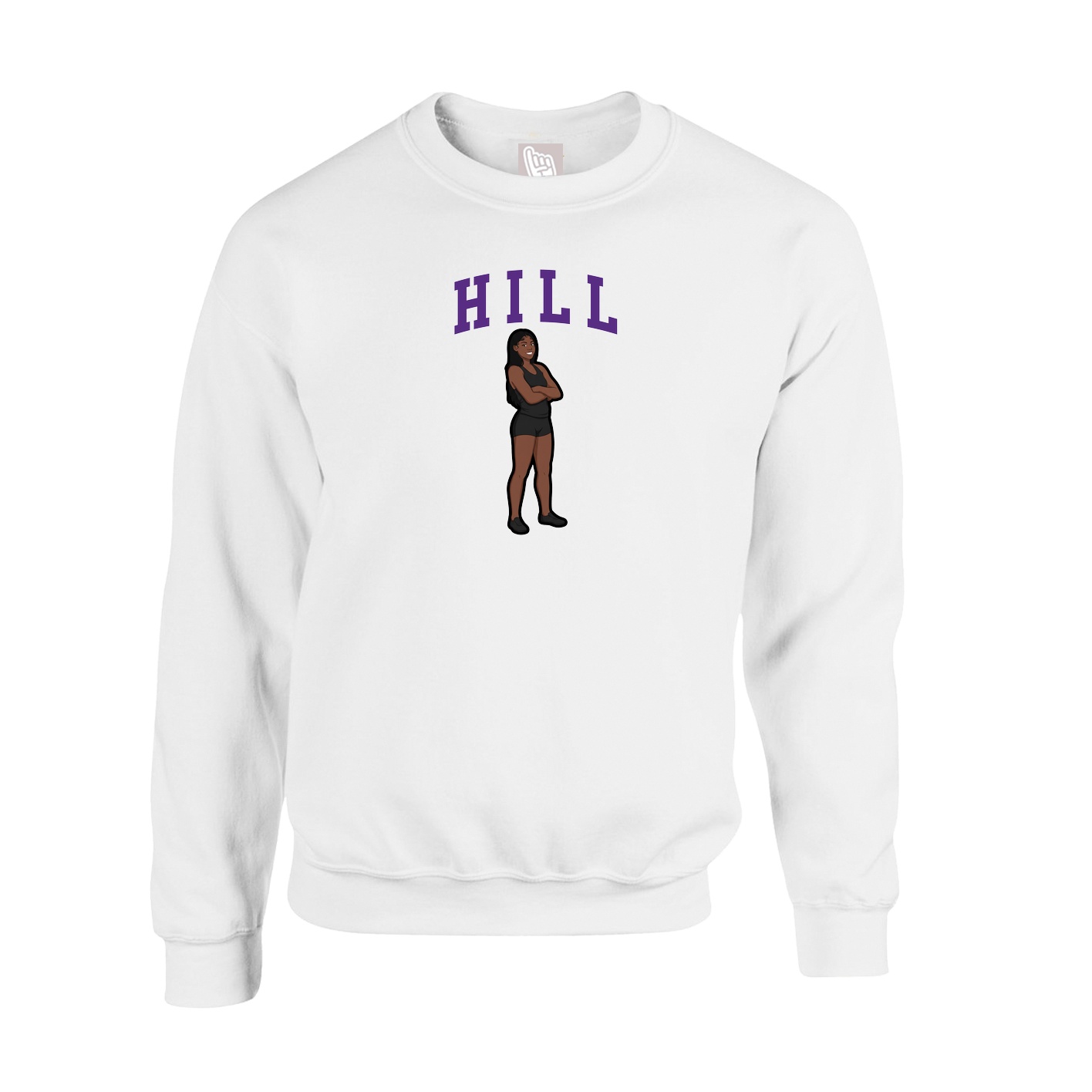 Fleece Crew — Shirsey in White