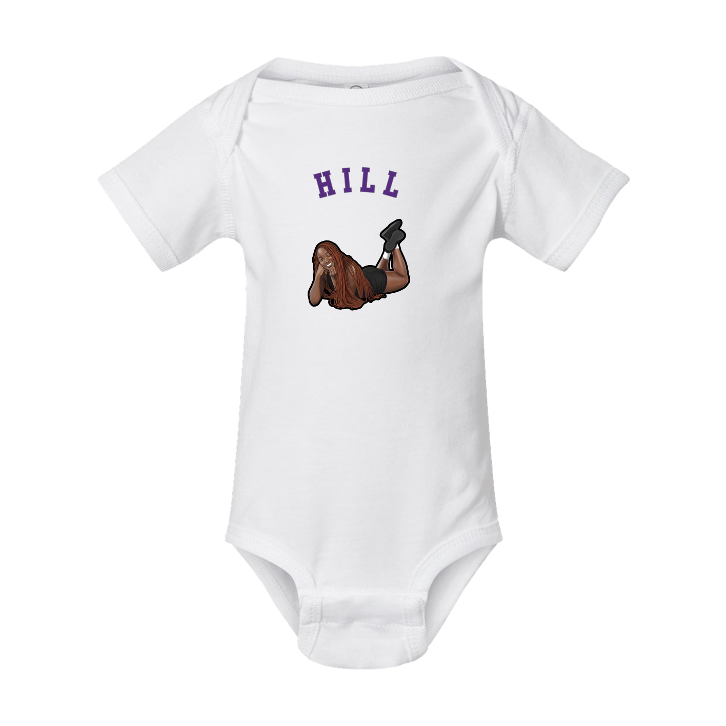 Baby Onesie — Shirsey Arch in White