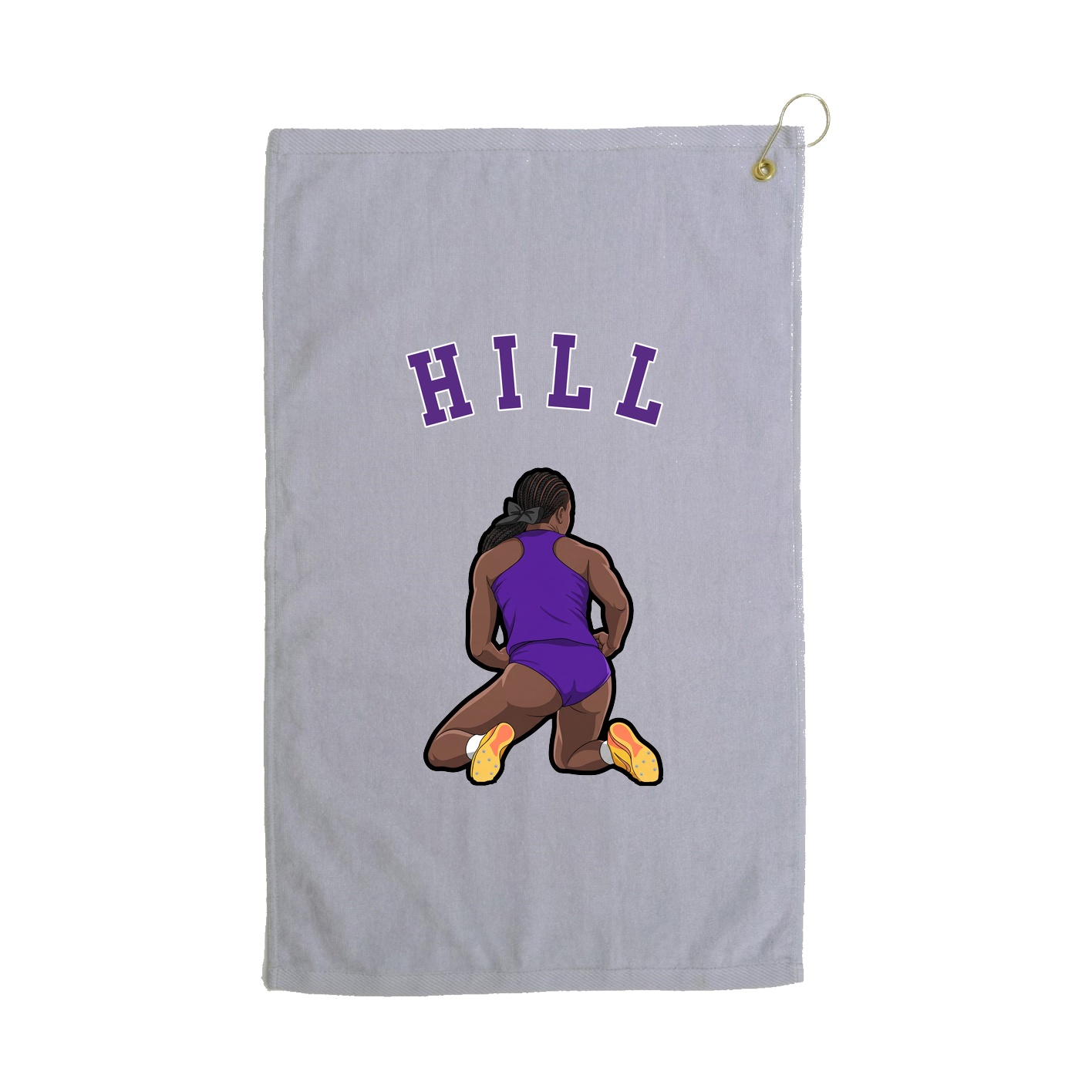 Golf Towel — Shirsey Arch in Grey