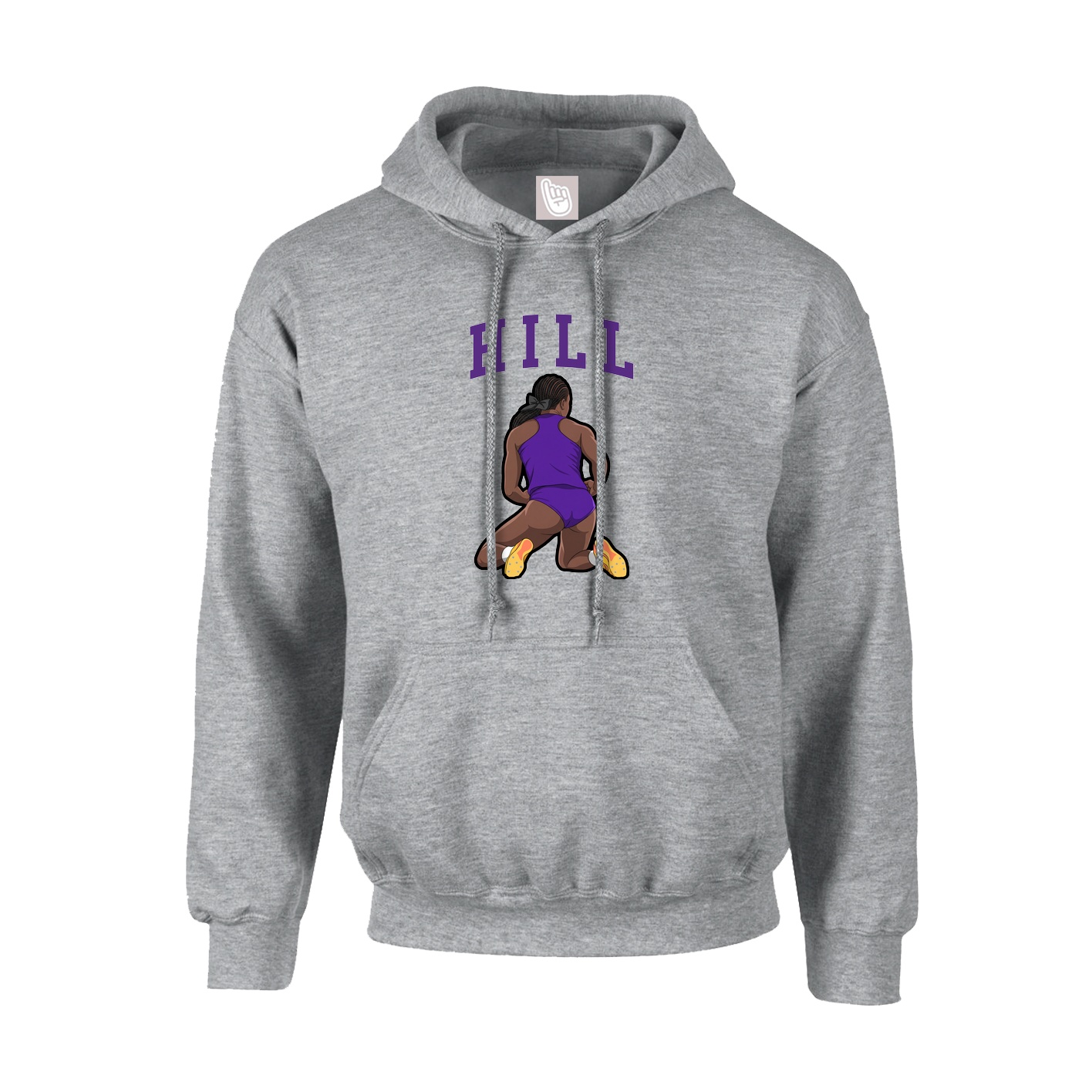 Hoodie — Shirsey in Grey