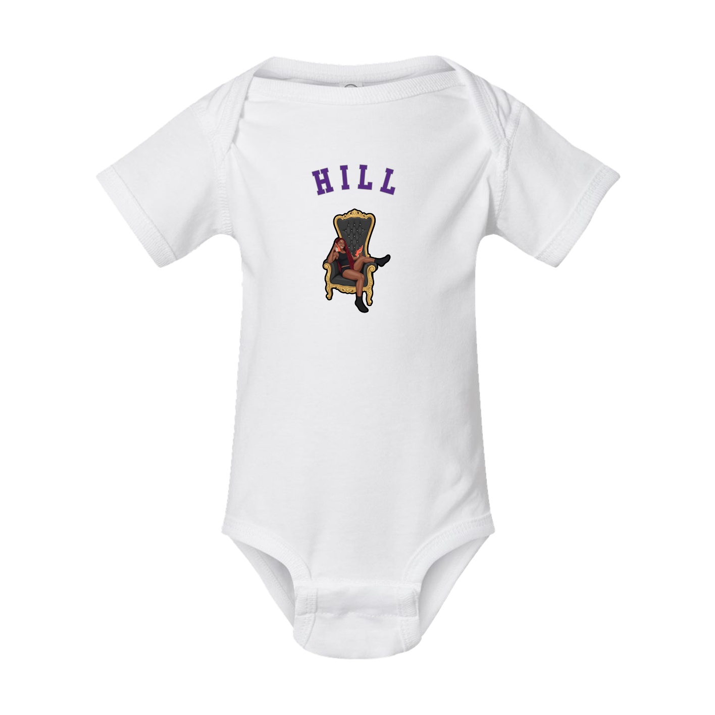 Baby Onesie — Shirsey Arch in White