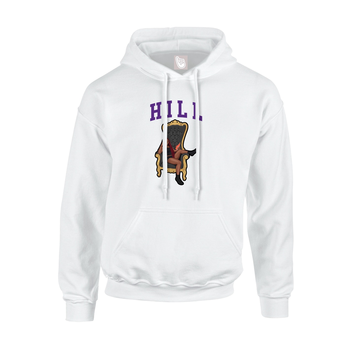 Youth Hoodie — Shirsey in White