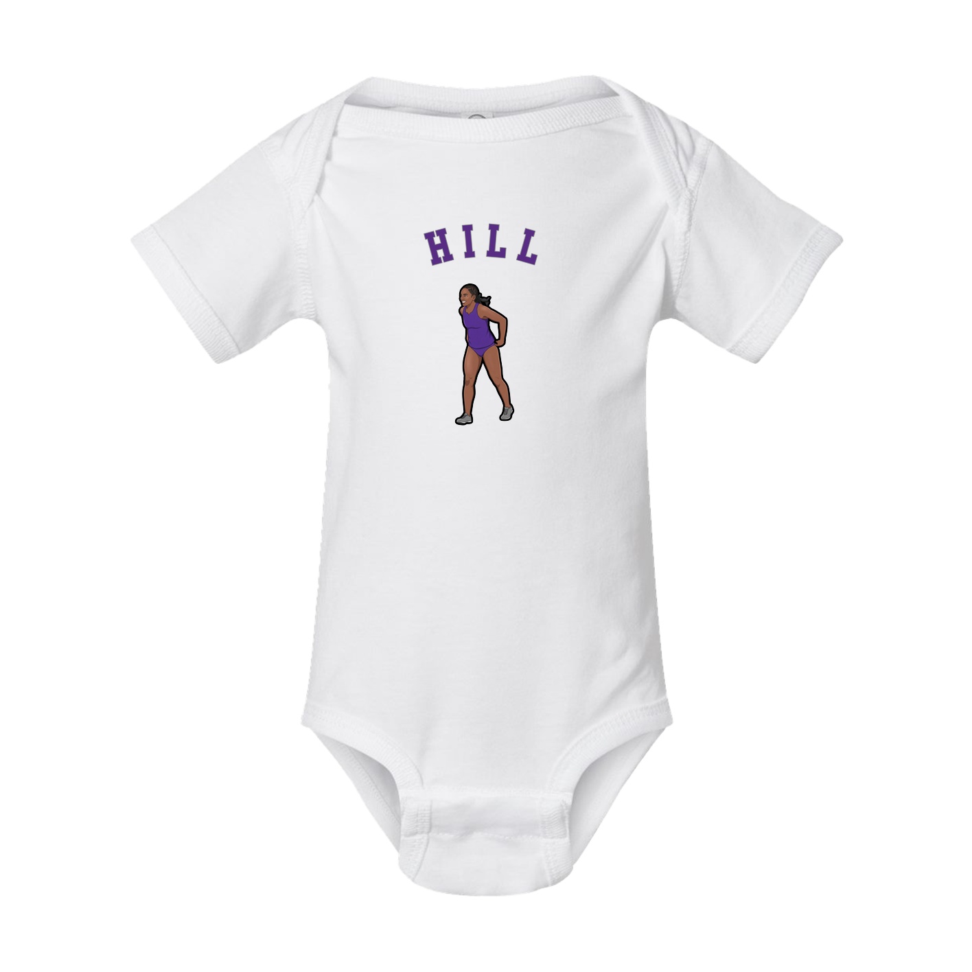 Baby Onesie — Shirsey Arch in White