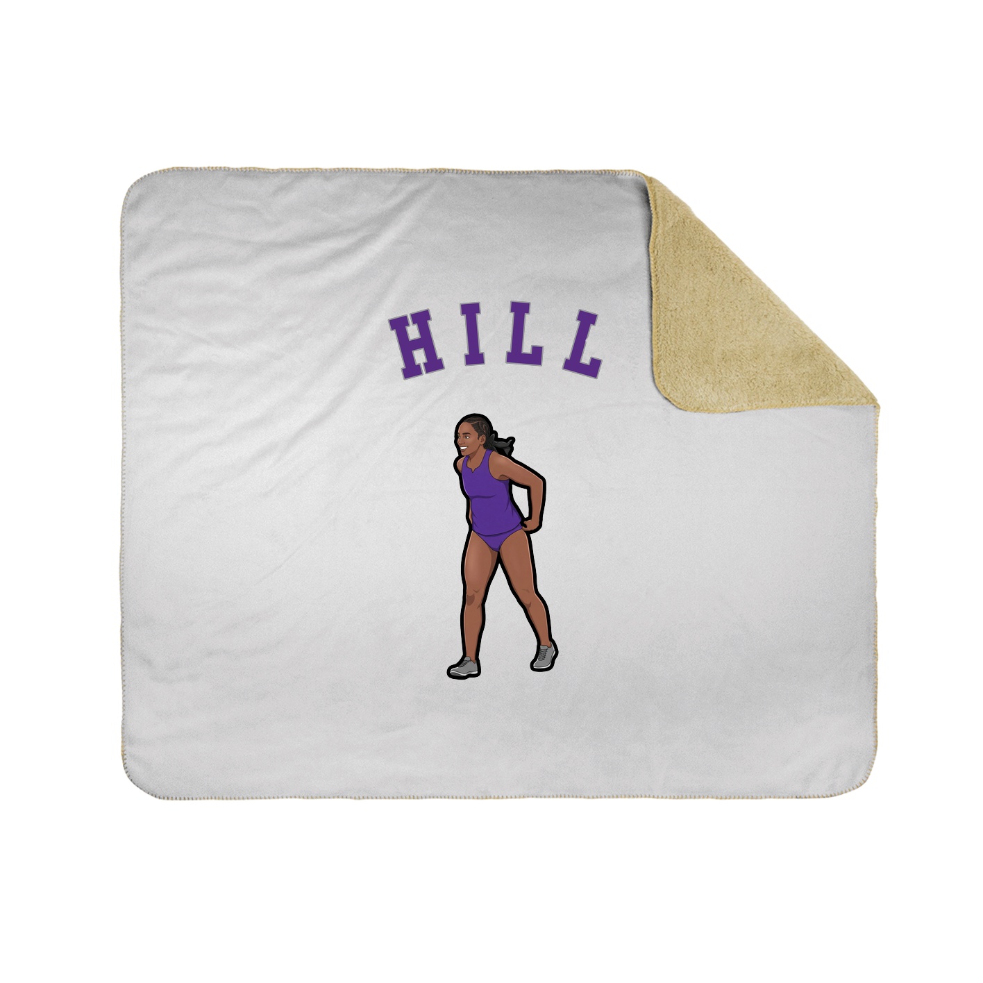 Throw Blanket — Shirsey Arch in White