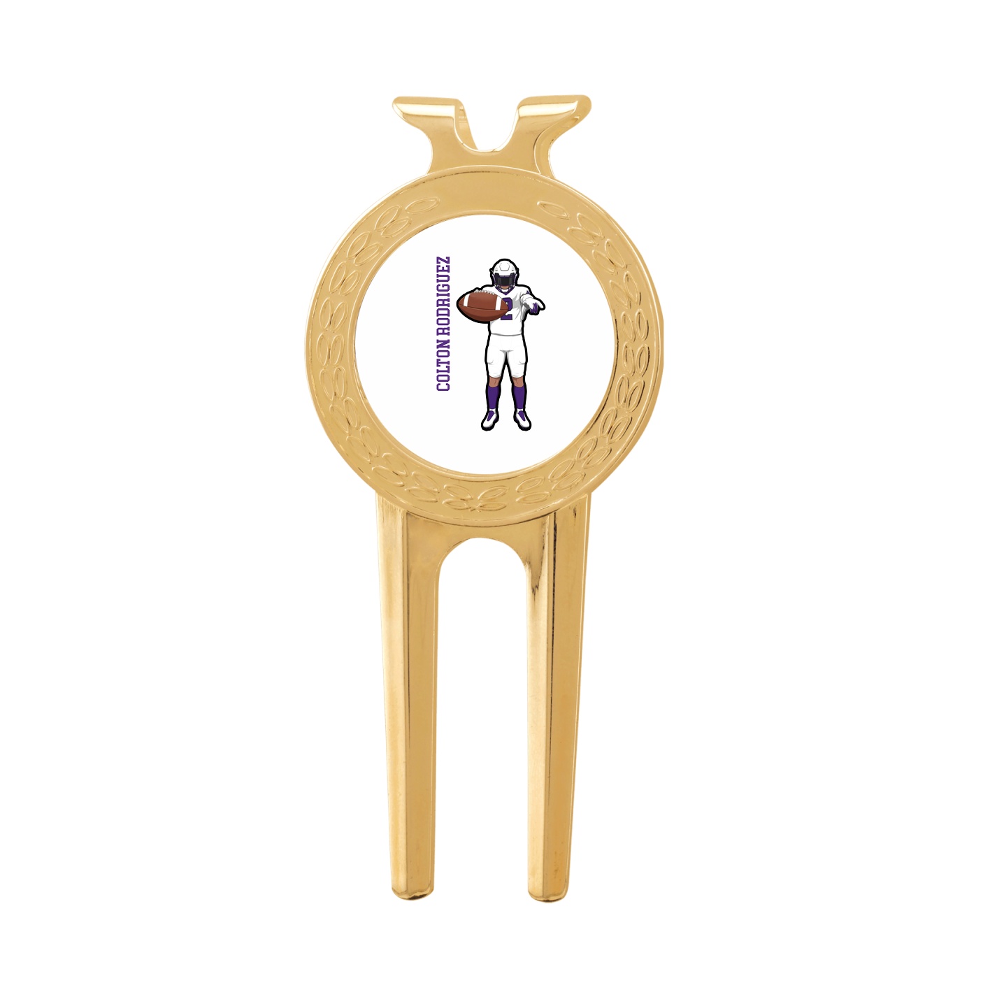 Divot Tool with Ball Marker — Name Vertical in Classic