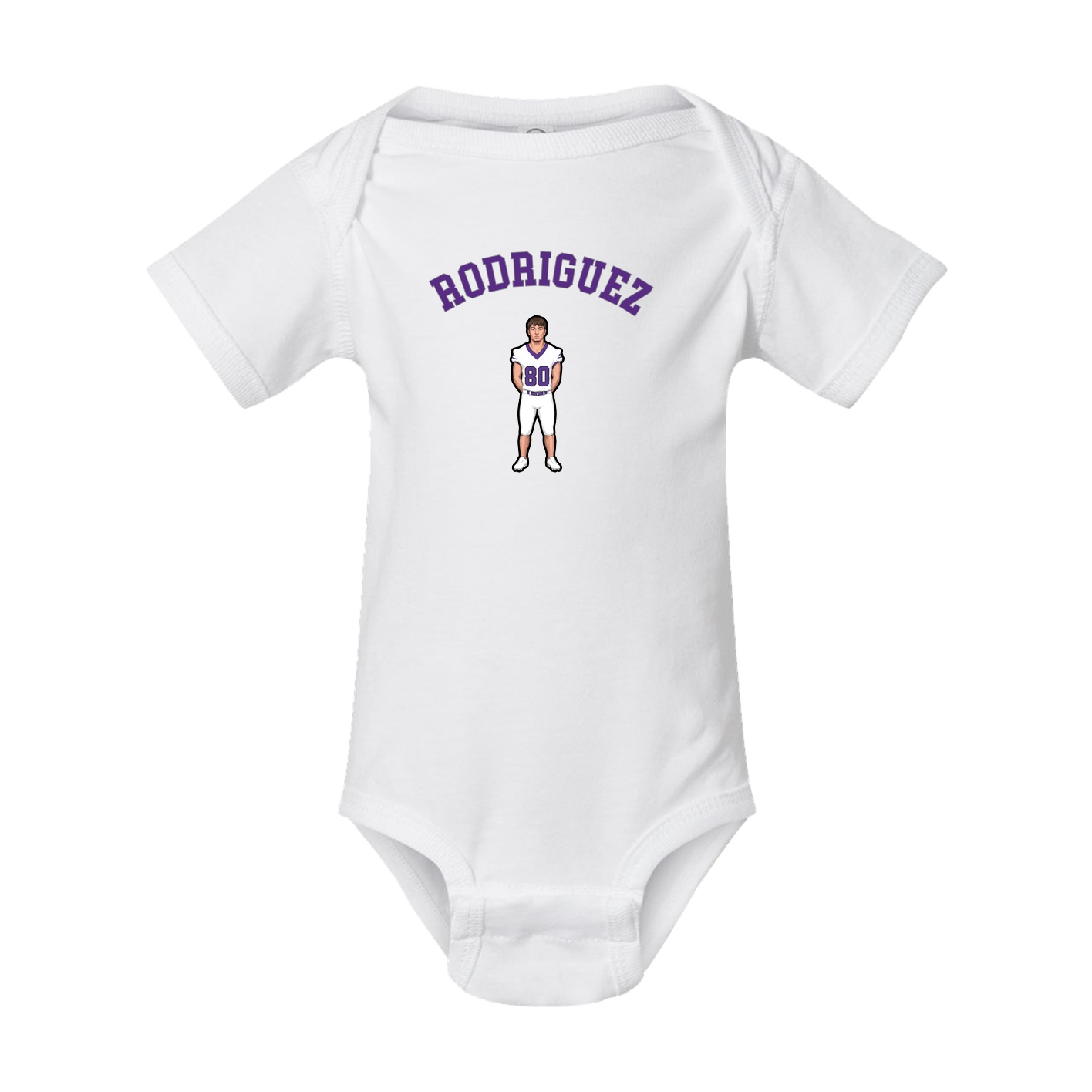Baby Onesie — Shirsey Arch in White