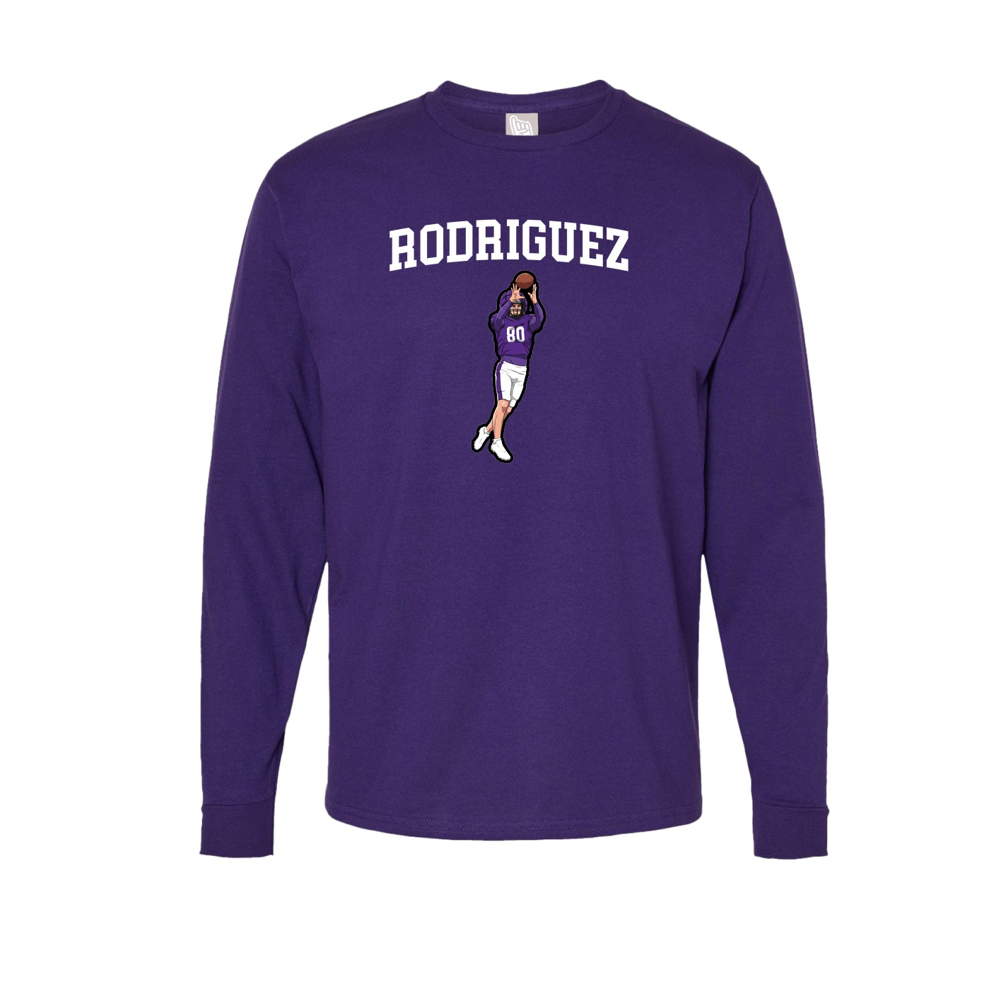 Long Sleeve Tee — Shirsey in Purple