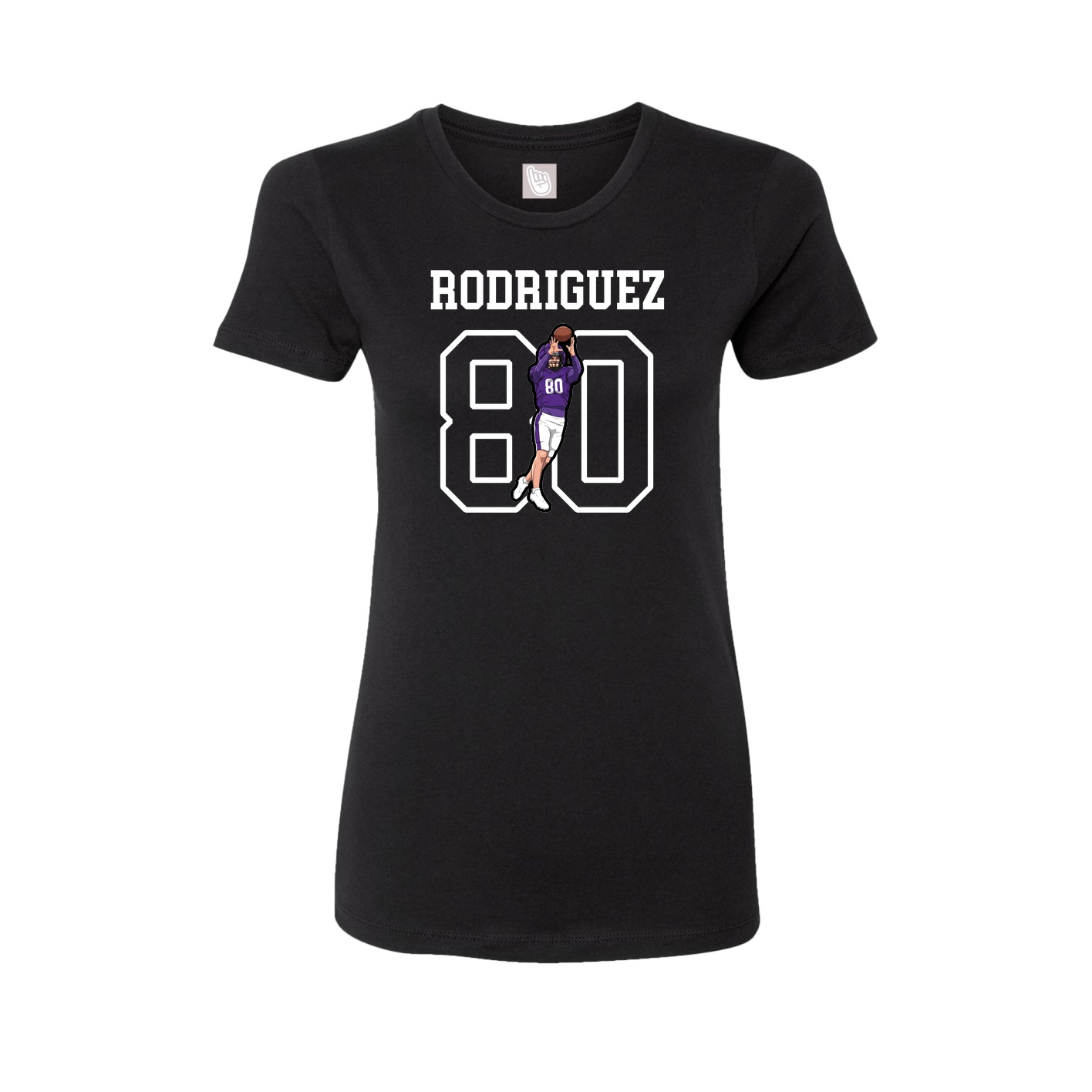 Fitted Women's Tee — Shirsey in Black