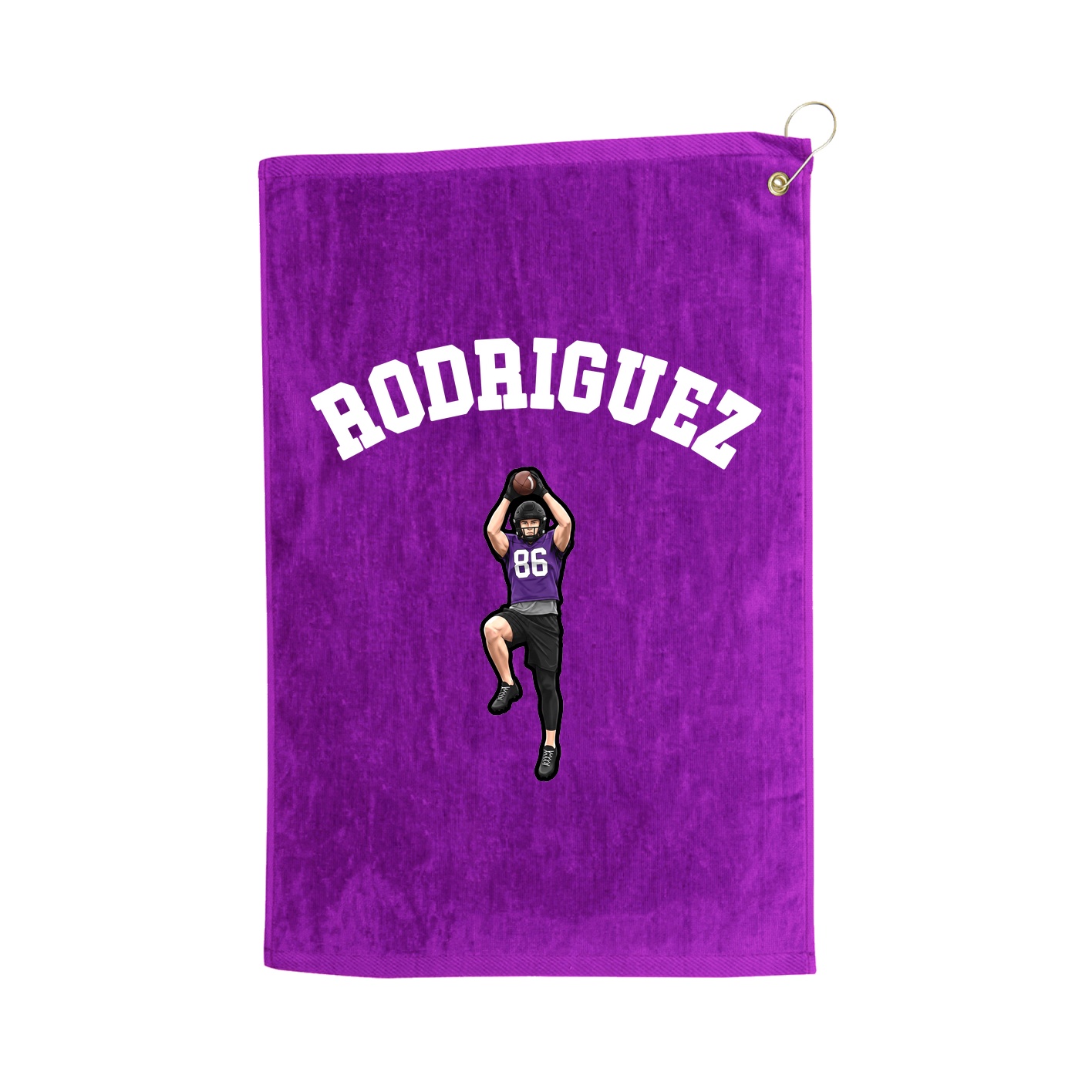 Golf Towel — Shirsey Arch in Purple